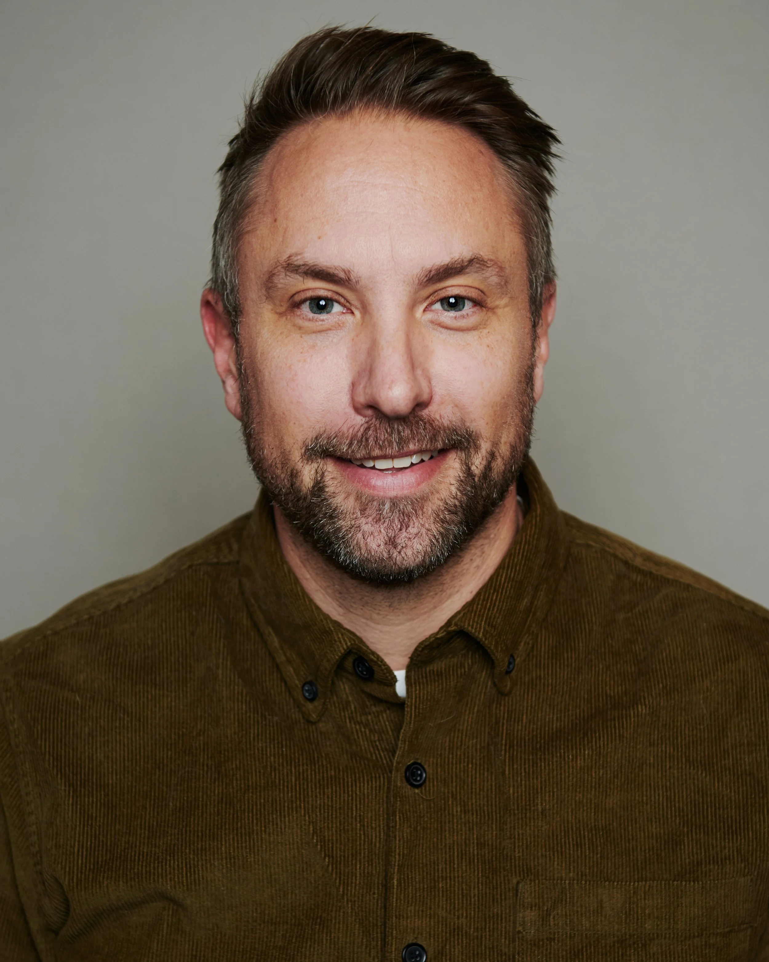 Professional headshot portrait photographed in London.