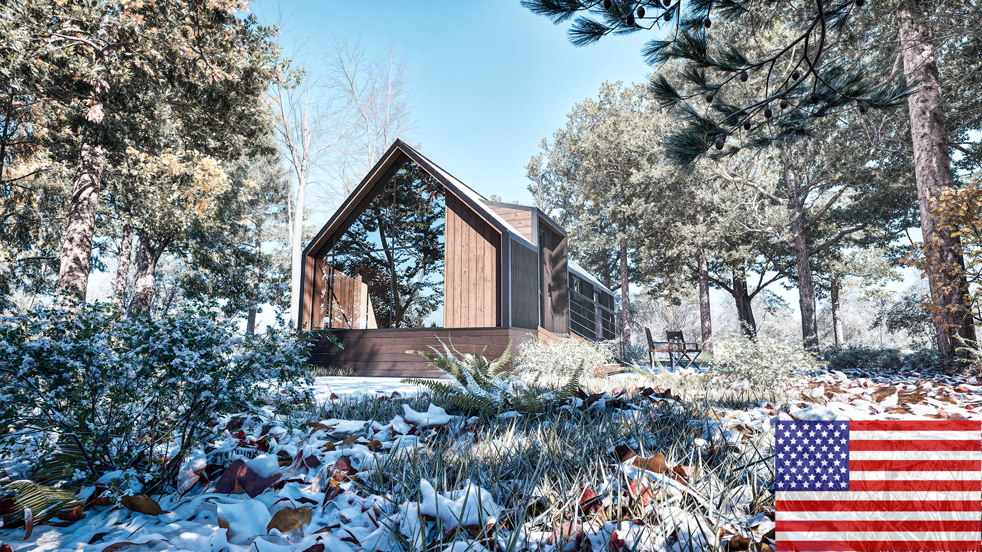 Cabin Park Home Design in USA.png