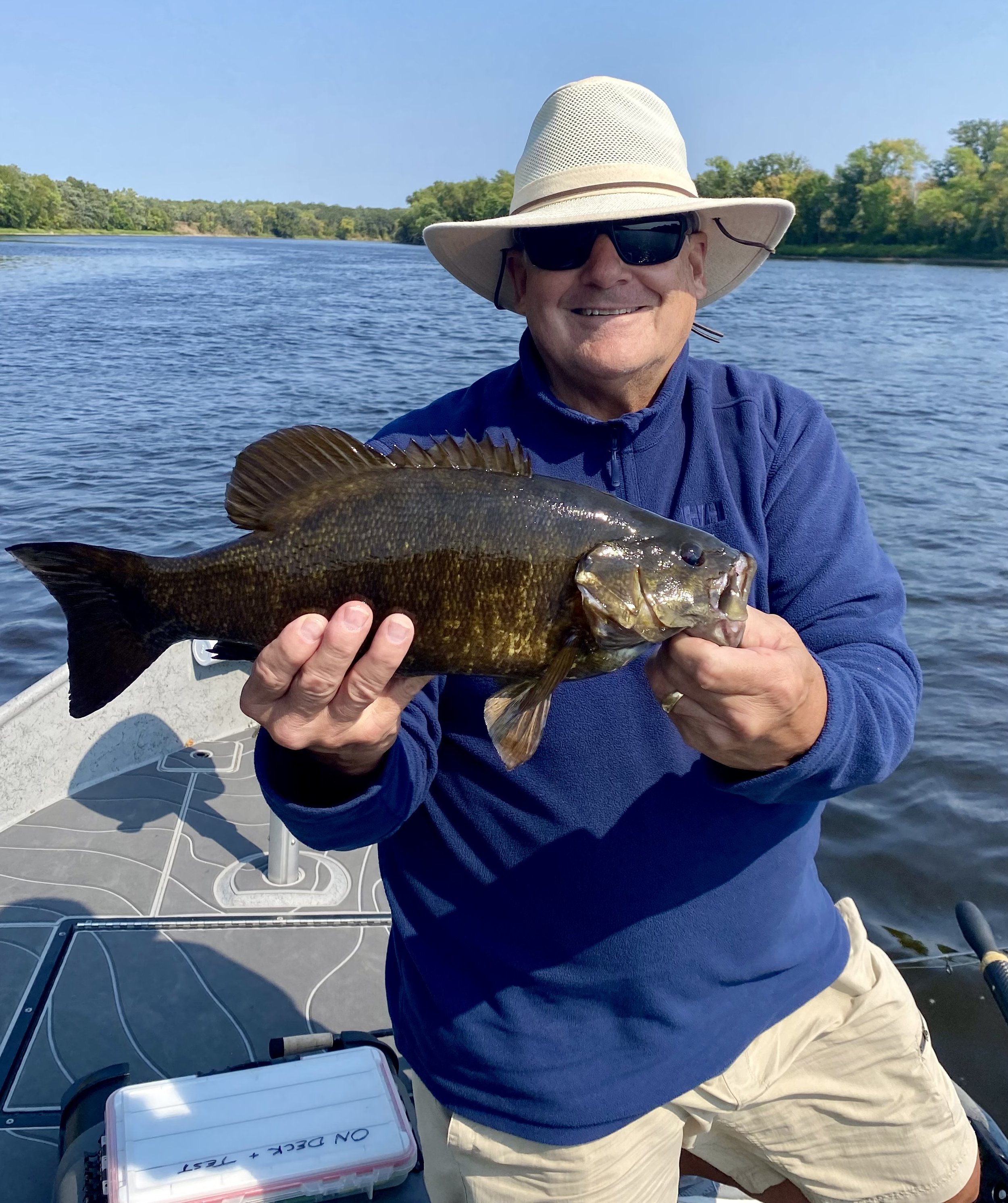 NORTHFISH Angling | Guided Trophy Smallmouth Bass Fishing | Upper Mississippi River Smallmouth Bass | Crow Wing River Smallmouth Bass