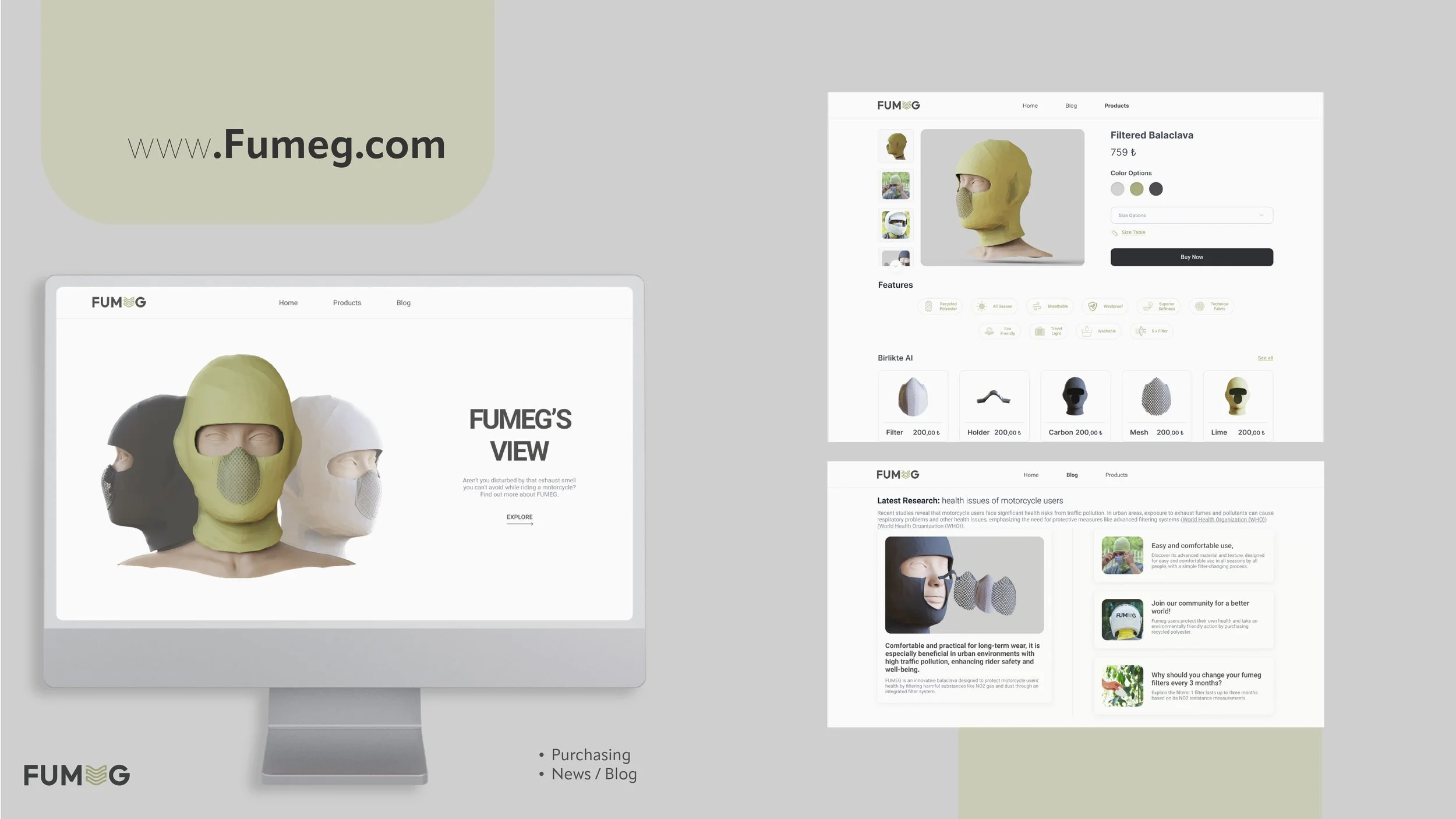 Prototype of the web site