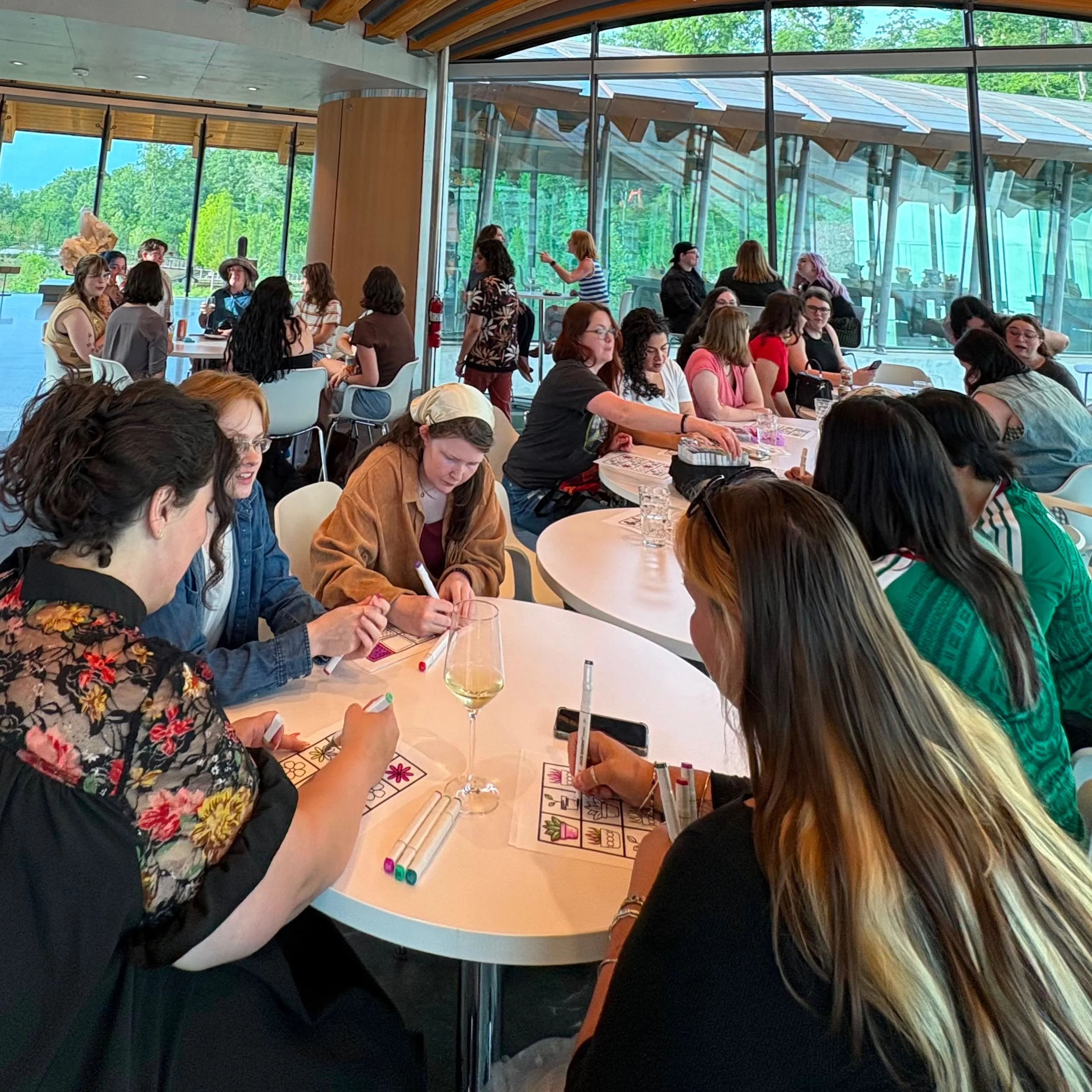 Shout out to our friends at Hairpins! Thank you for the invitation to be part of your special community.

Together, queer leadership in Northwest Arkansas is going to be a powerful force. It is such a privilege to call Viktoria and Shaheen friends. T