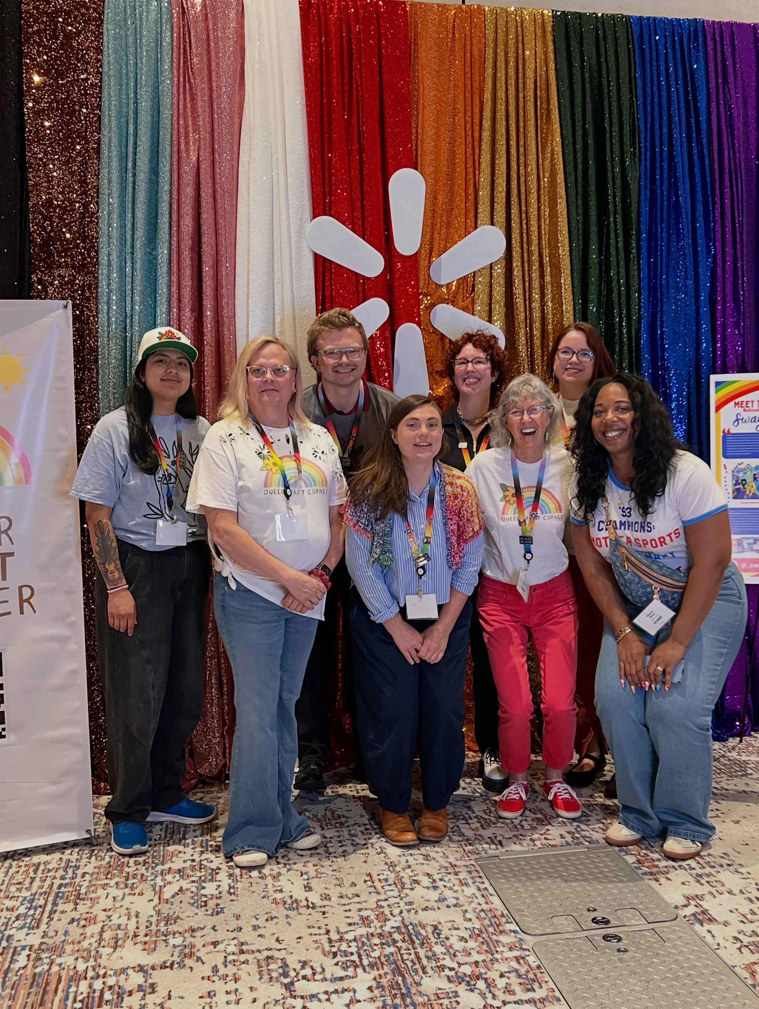 What a day! 🌈✨

We were so honored to partner with Walmart for a special day of visibility on their beautiful Bentonville campus. Thank you for creating space for connection, creativity, and community during Pride Month.

A huge highlight was seeing