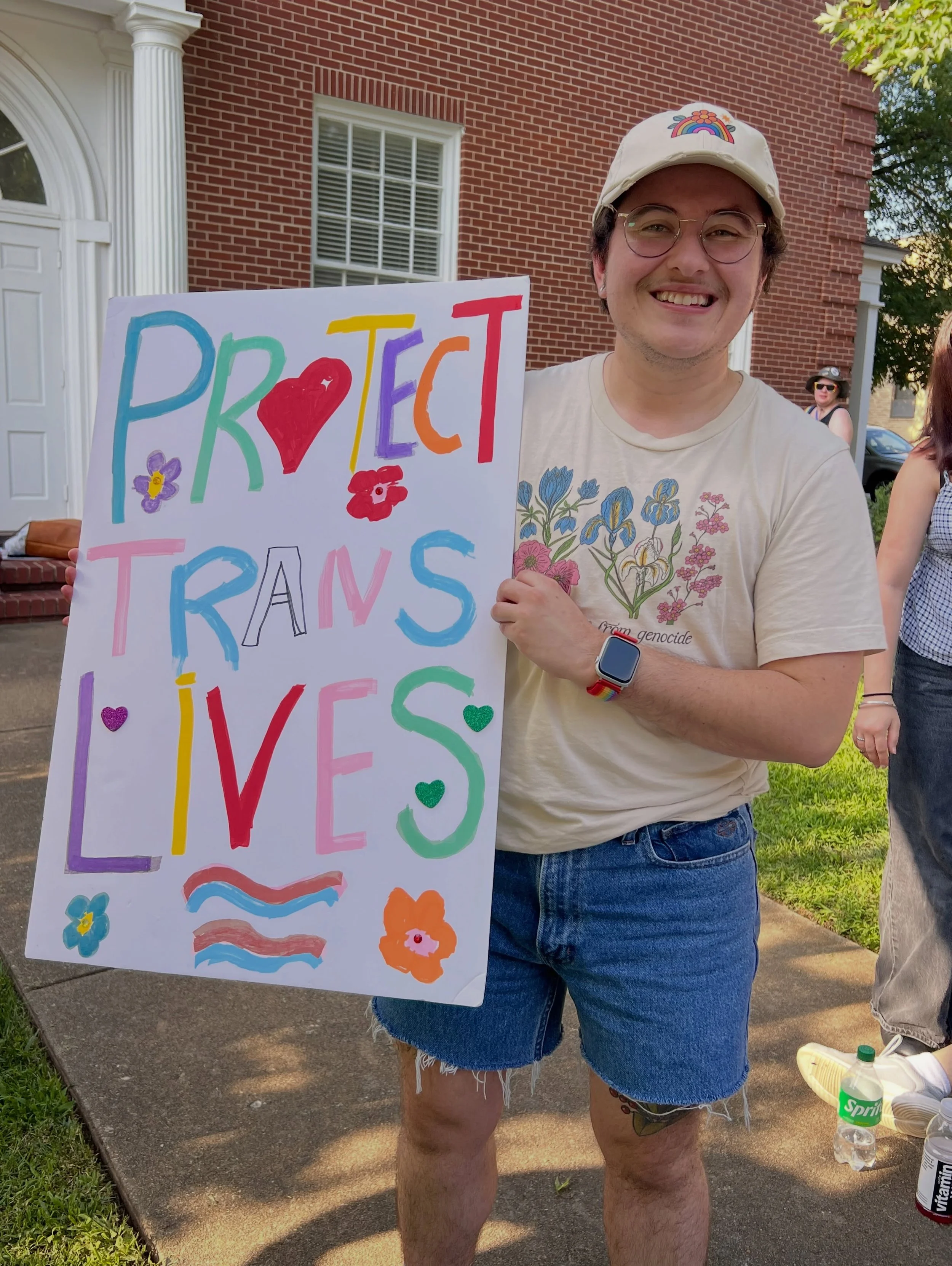 Trans March was a blast! Thank you so much to everyone who came out to make signs with us and show up for our community. It was an honor to stand alongside Northwest Arkansas&rsquo;s trans community. Every person deserves to be seen, respected, celeb