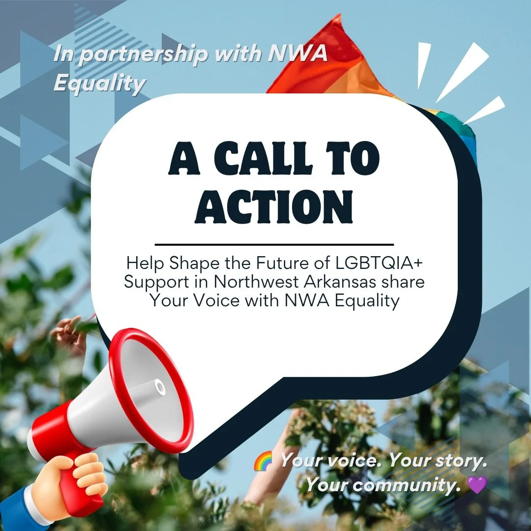 Our community deserves to be heard. 💜

We&rsquo;re proud to partner with NWA Equality to help better understand the needs, experiences, and hopes of LGBTQIA+ people across Northwest Arkansas.

✨ Takes just 10&ndash;15 minutes
🔒 Completely confident
