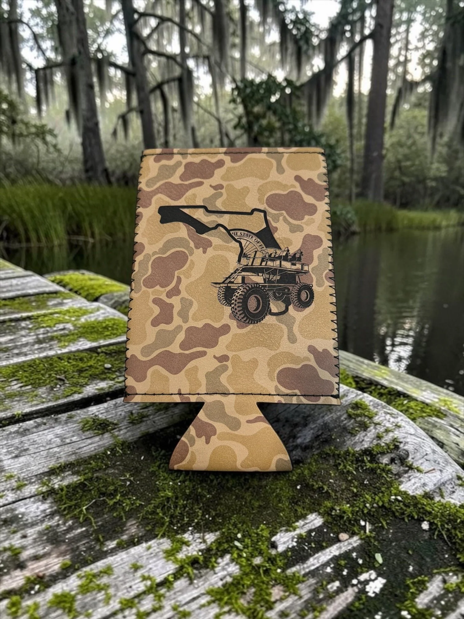 Florida Swamp Buggy Koozie (SLIM CAN)