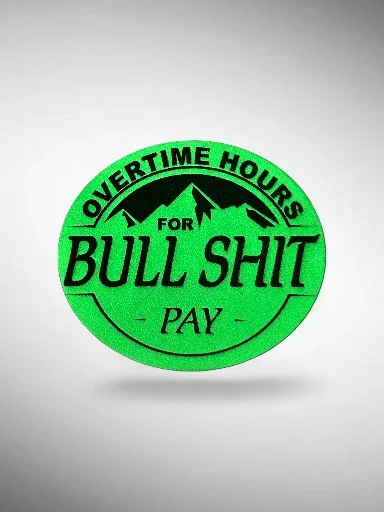 Bullshit Pay Glow in Dark.webp