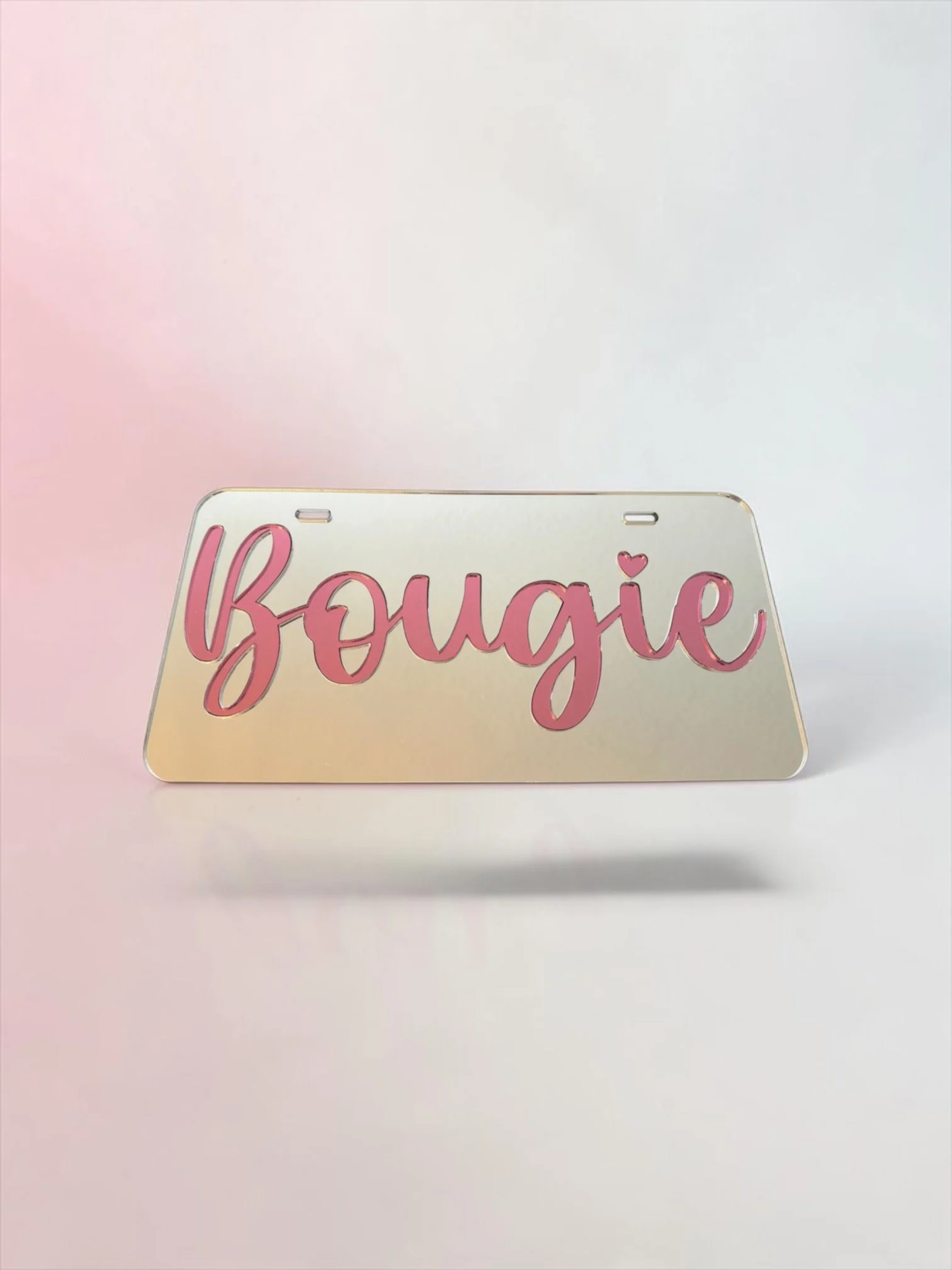 Bougie License Plate