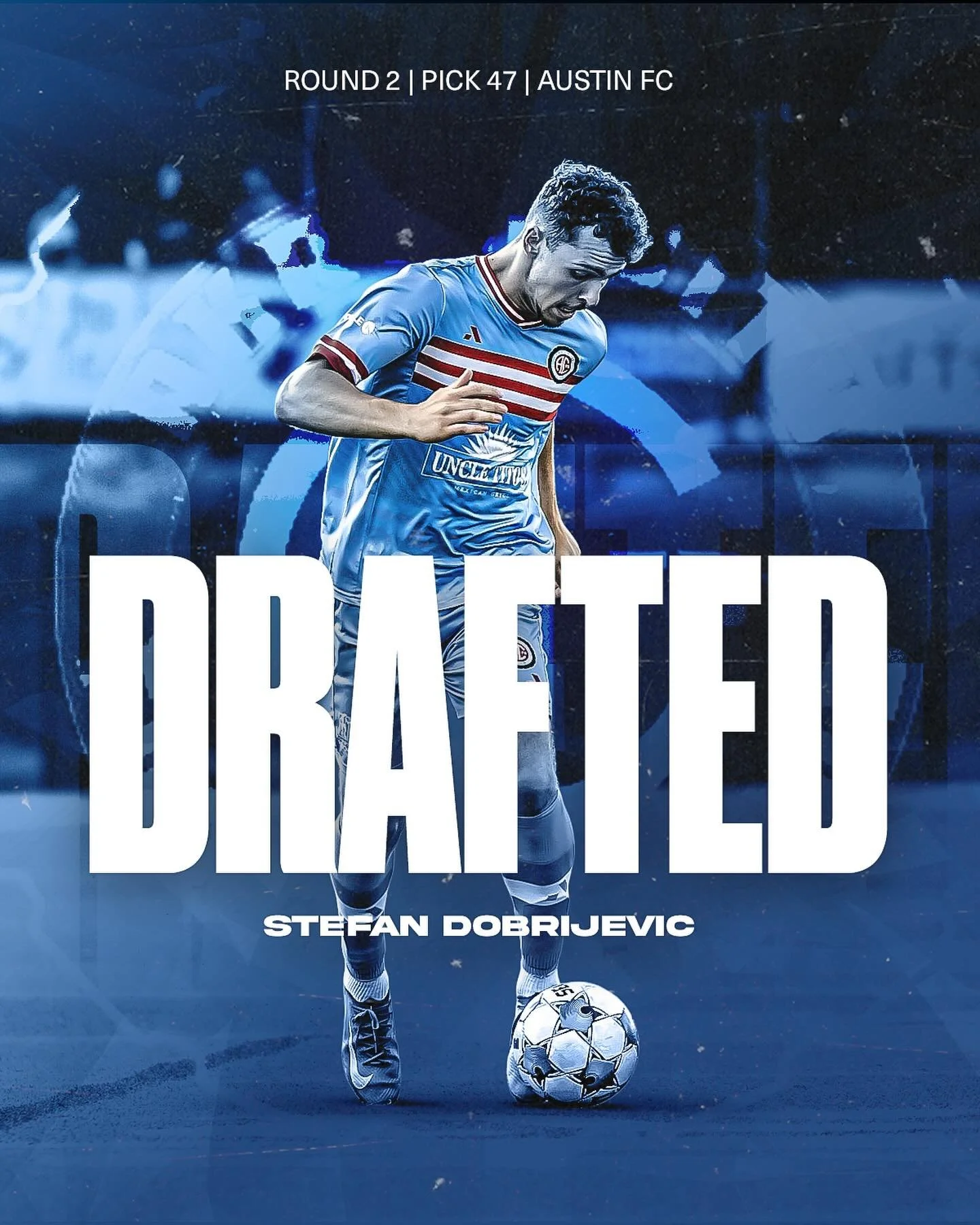 Stefan Dobrijevic - 2026 47th Overall Selection - Austin FC

Stefan departs Akron City FC as its all time leading goal scorer.  He was a key component to the best two years in the club's history which saw its first playoff appearance in 2024 (NPSL) a