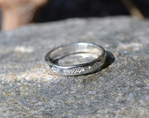 Stamped Sterling Stackers!