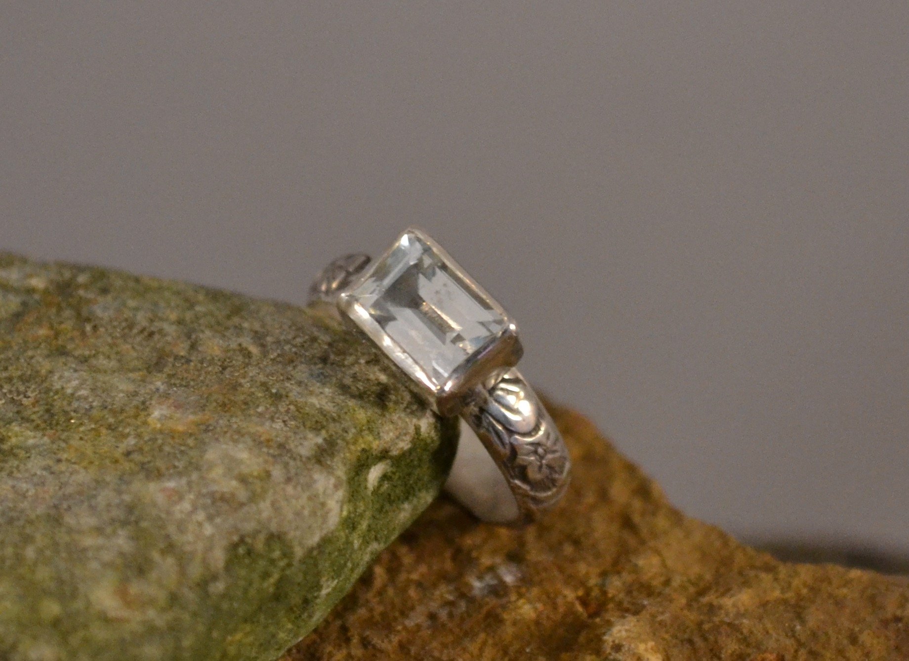 Birthstone Set- 1 of 4 Rings, "Diamond"