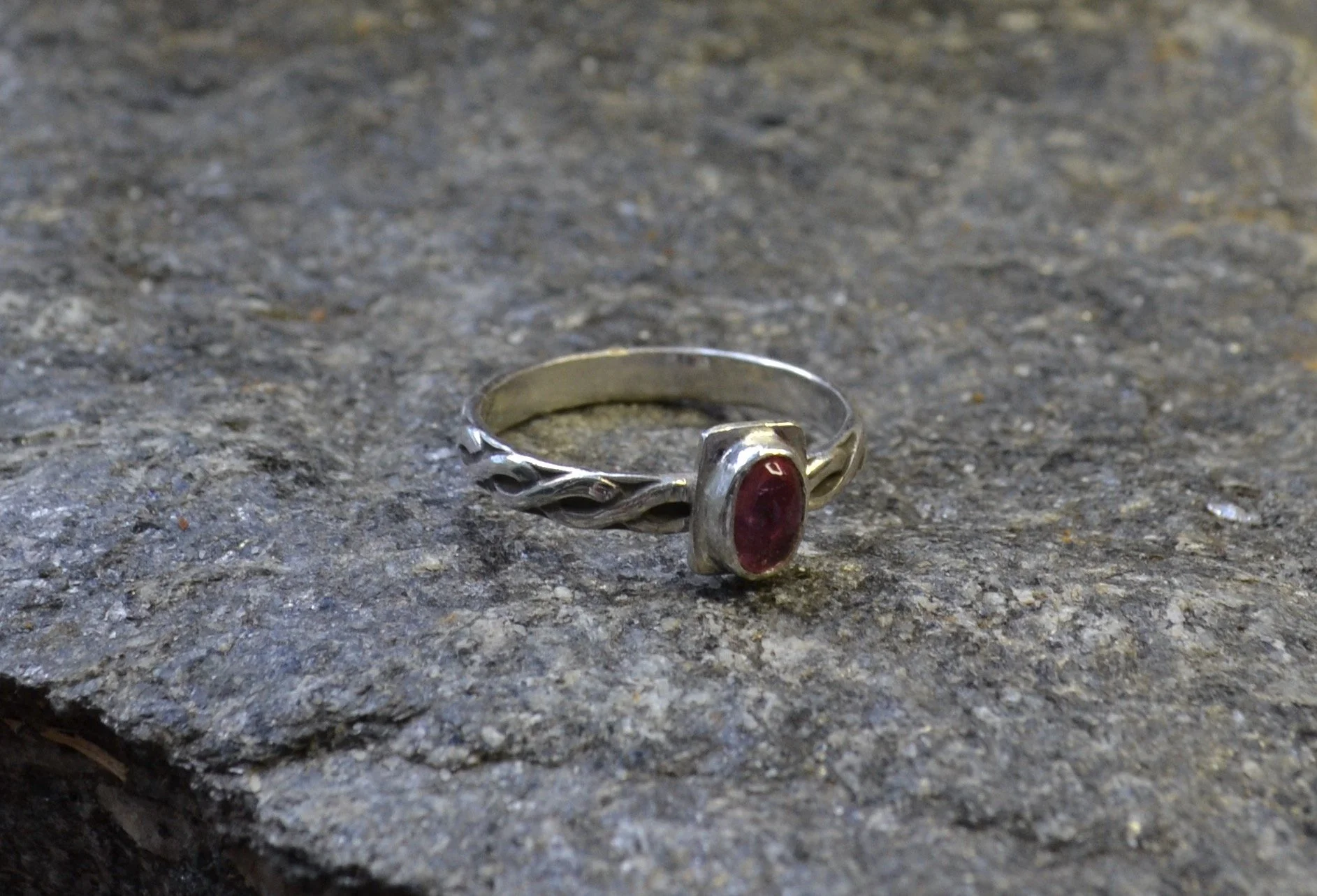 Tourmaline Stacking Ring