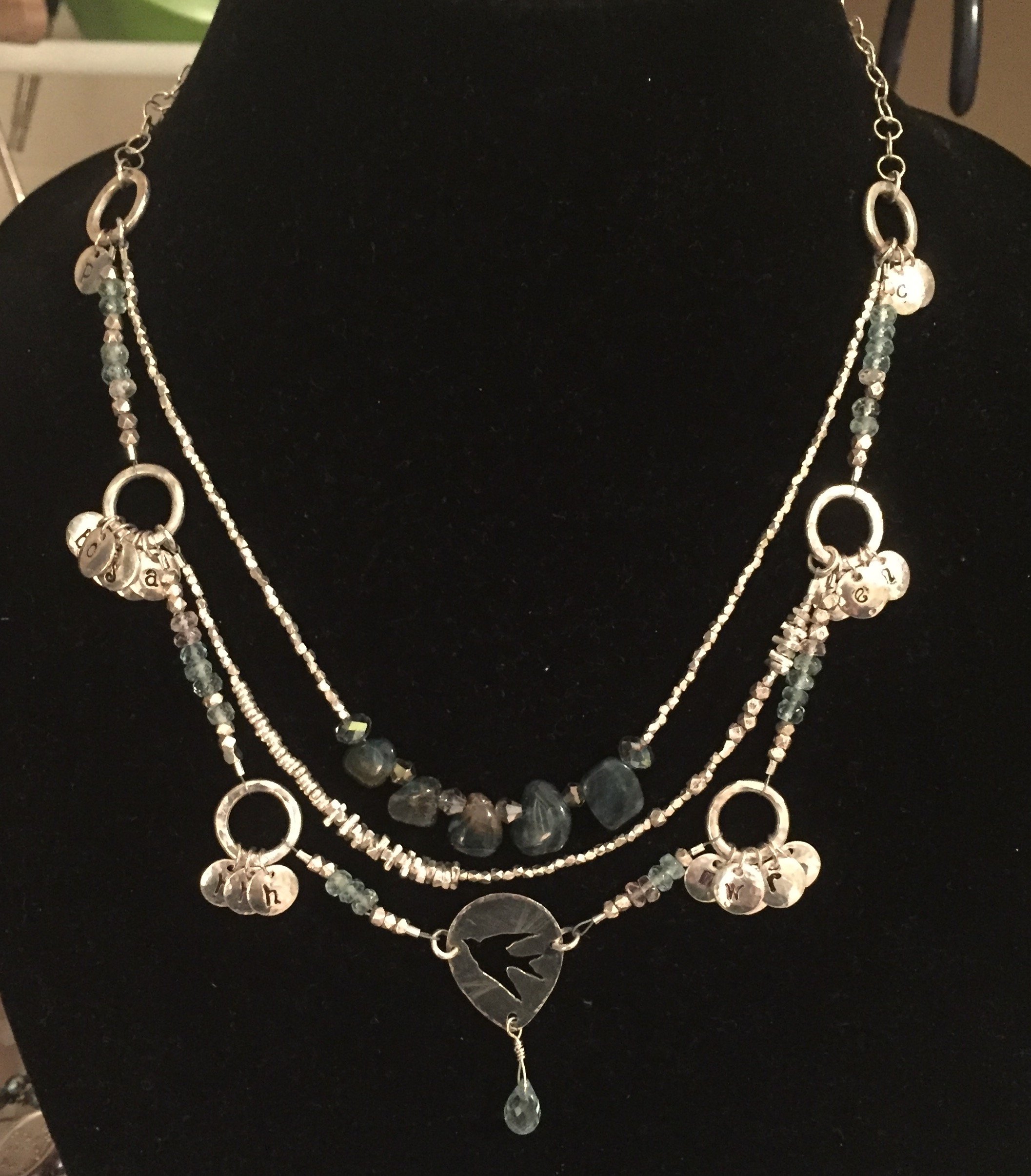 Sterling Grandmother's Necklace