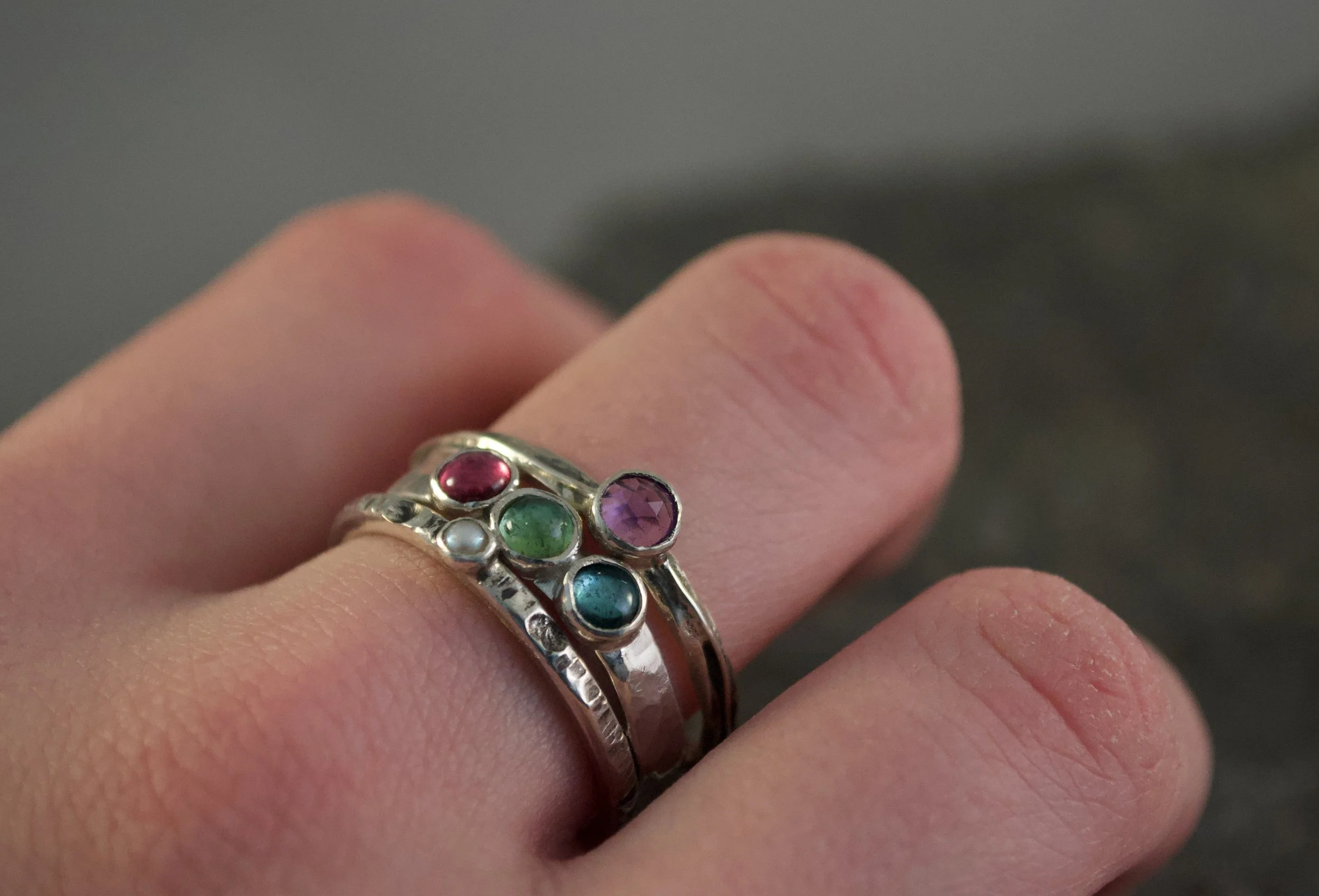 Sterling Stacking Rings