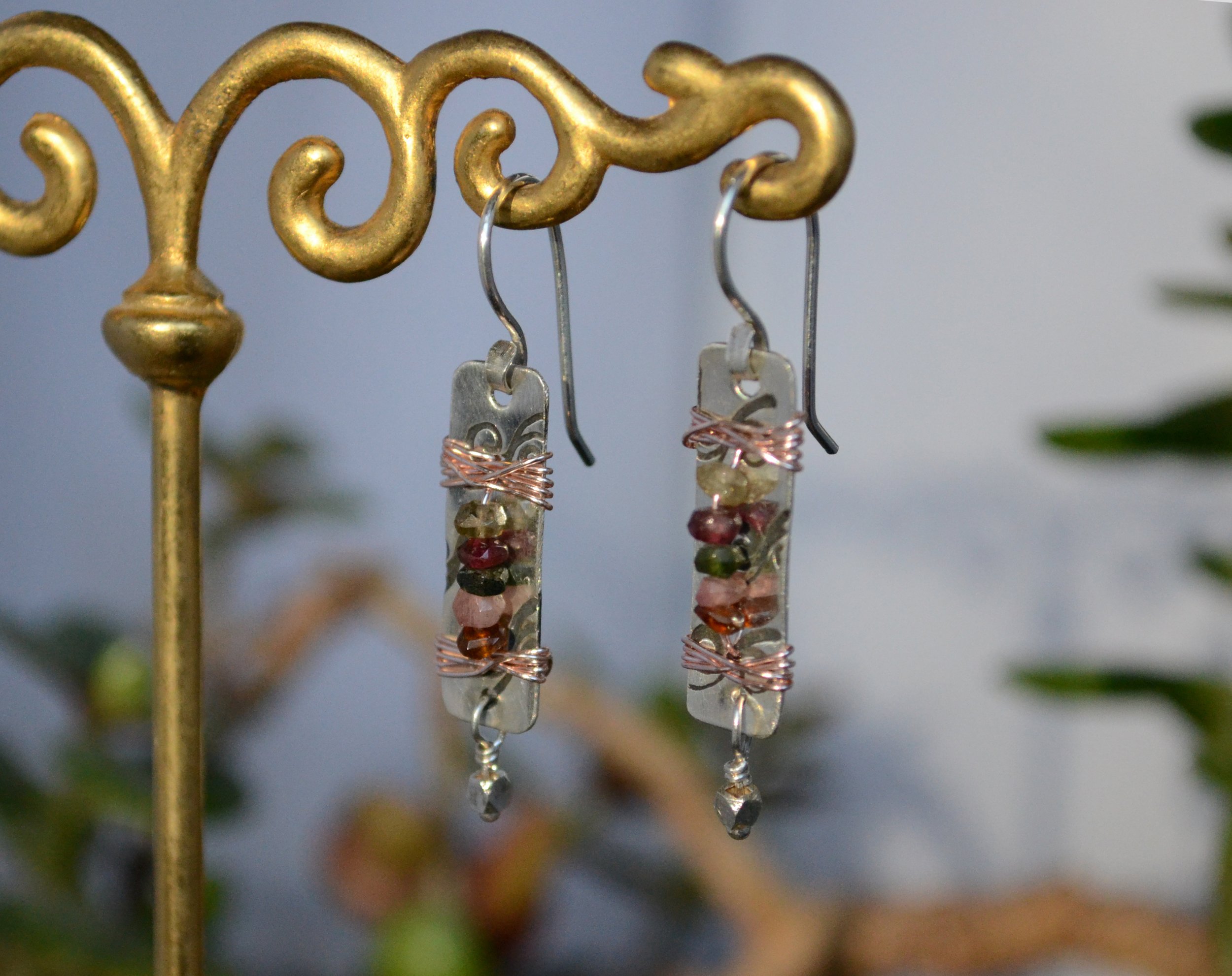 Wrapped & Stacked Earrings