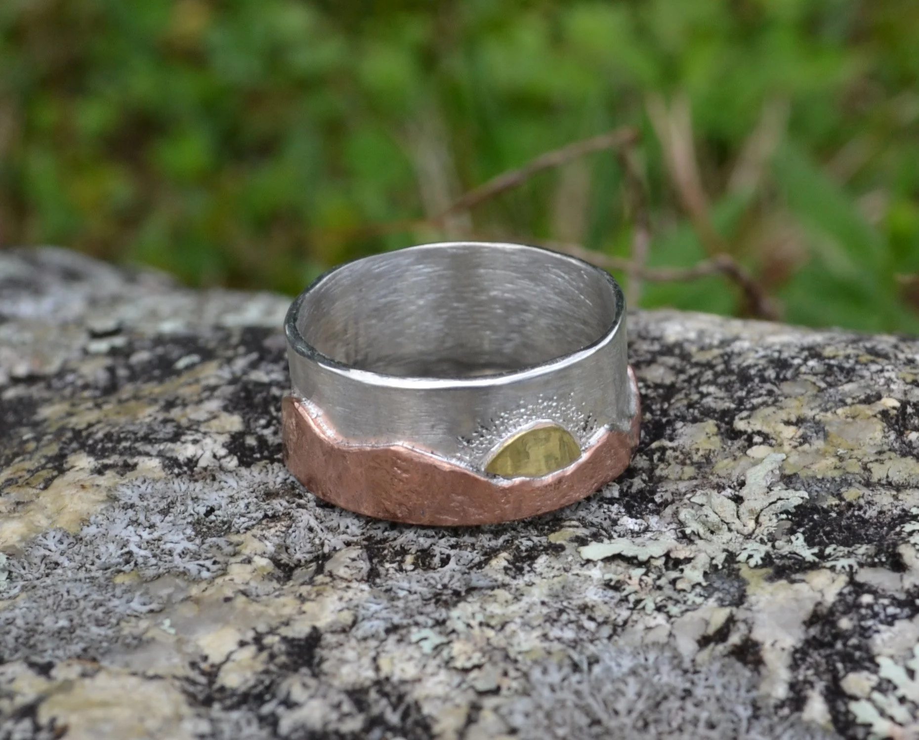 Mountain Sunrise Ring