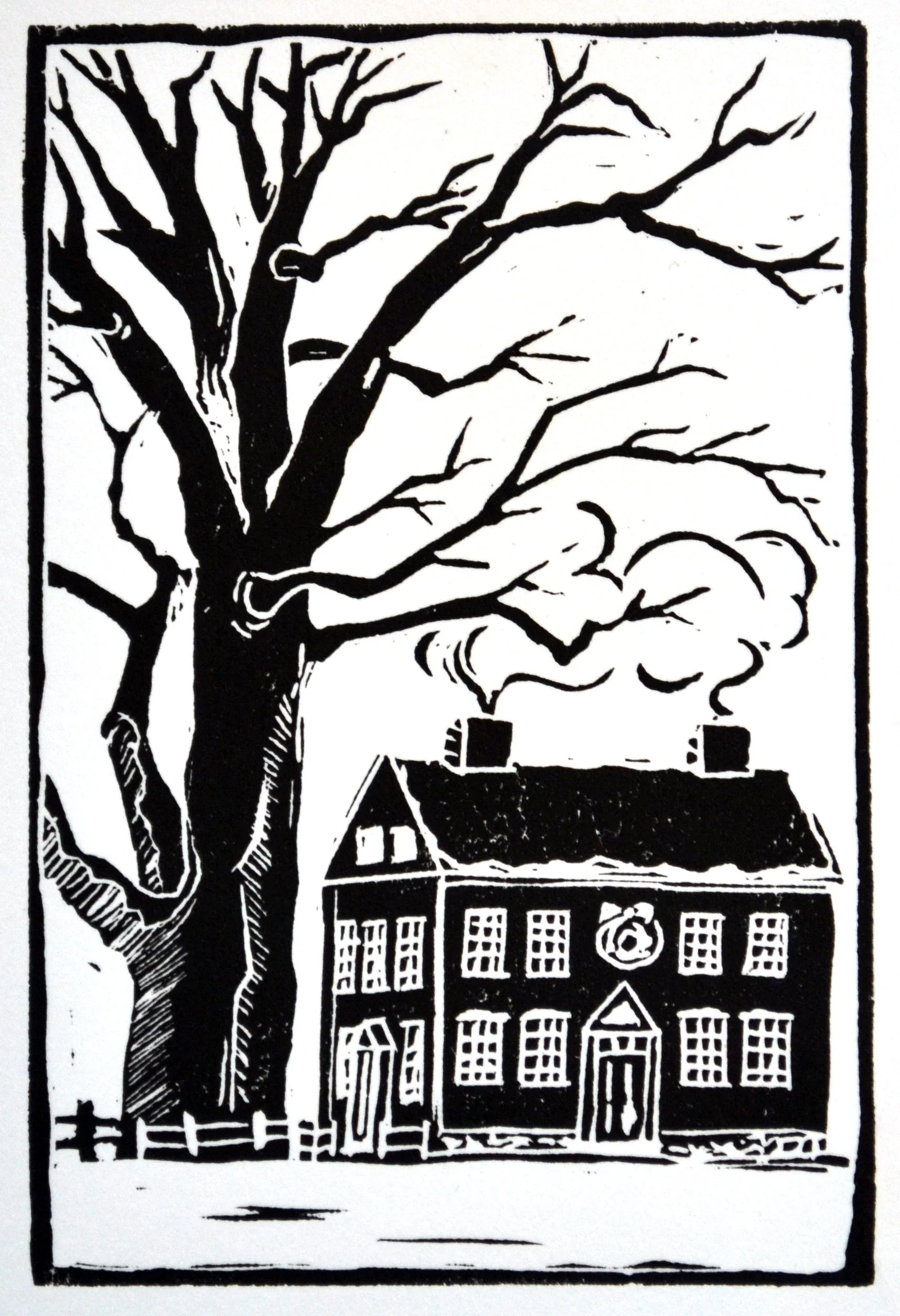 Whipping Tree Greeting Cards