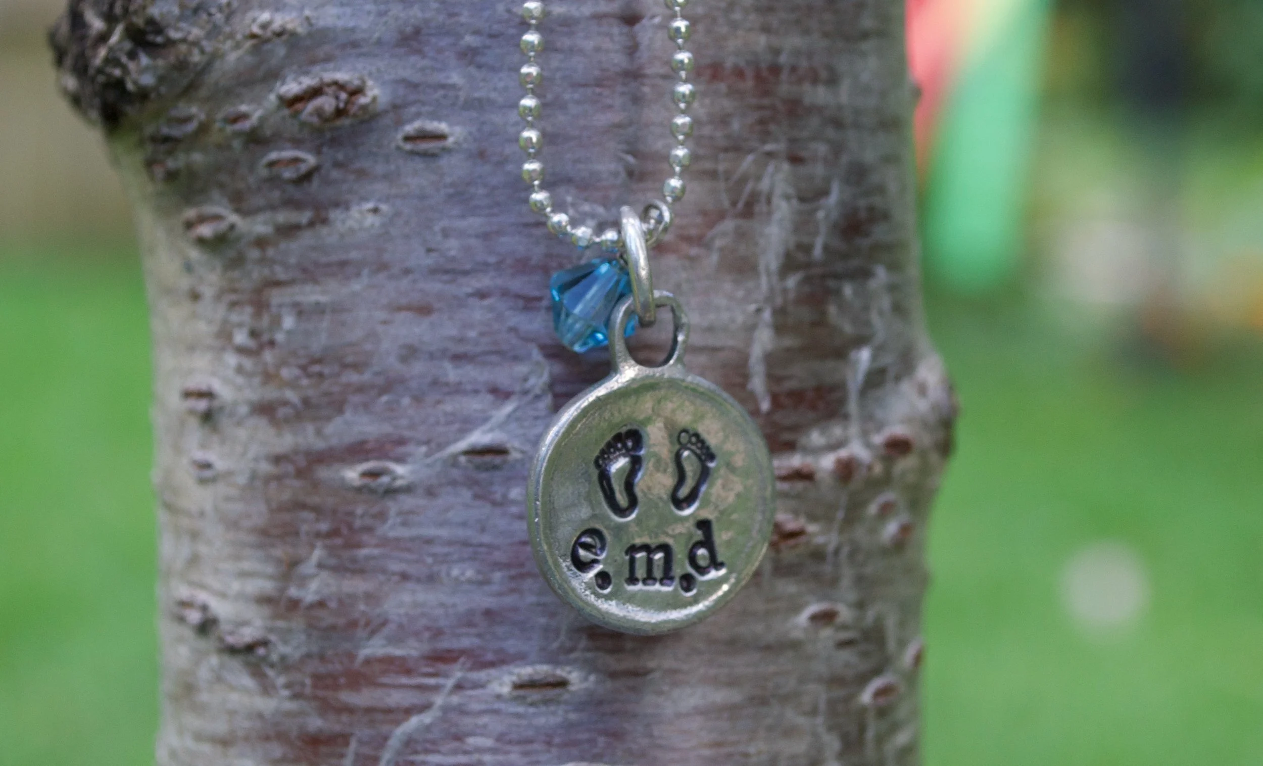 Mother's Pewter Pendant