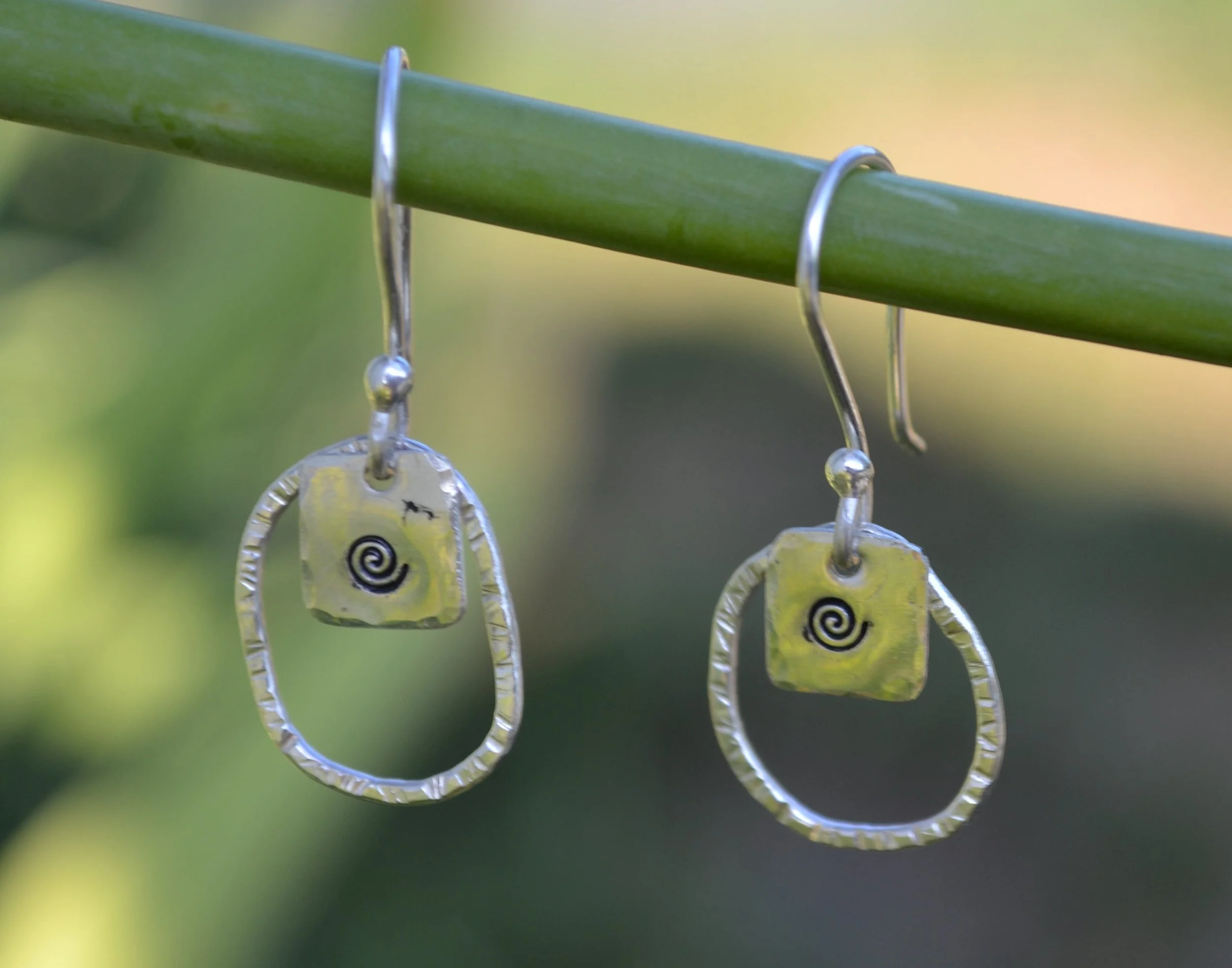 Simple Sterling Earrings