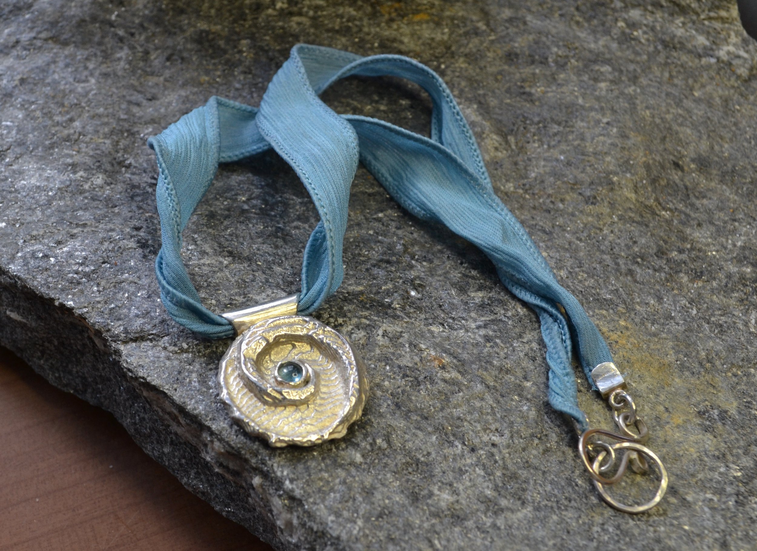 Cuttlefish Cast Sterling Necklace