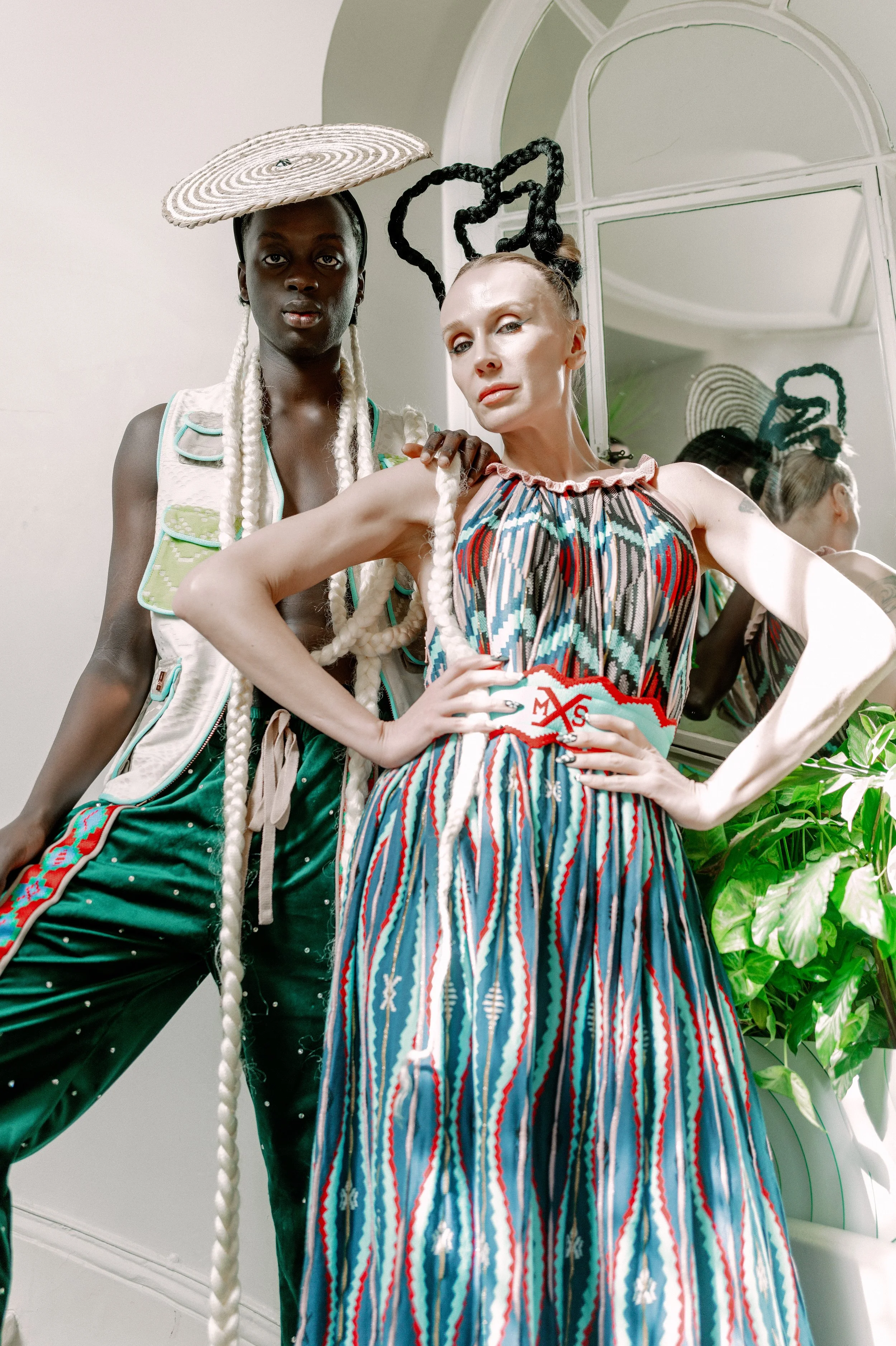 Backstage, MAXHOSA FALL WINTER 2025, Photographed by Ussi'n Yala.jpg