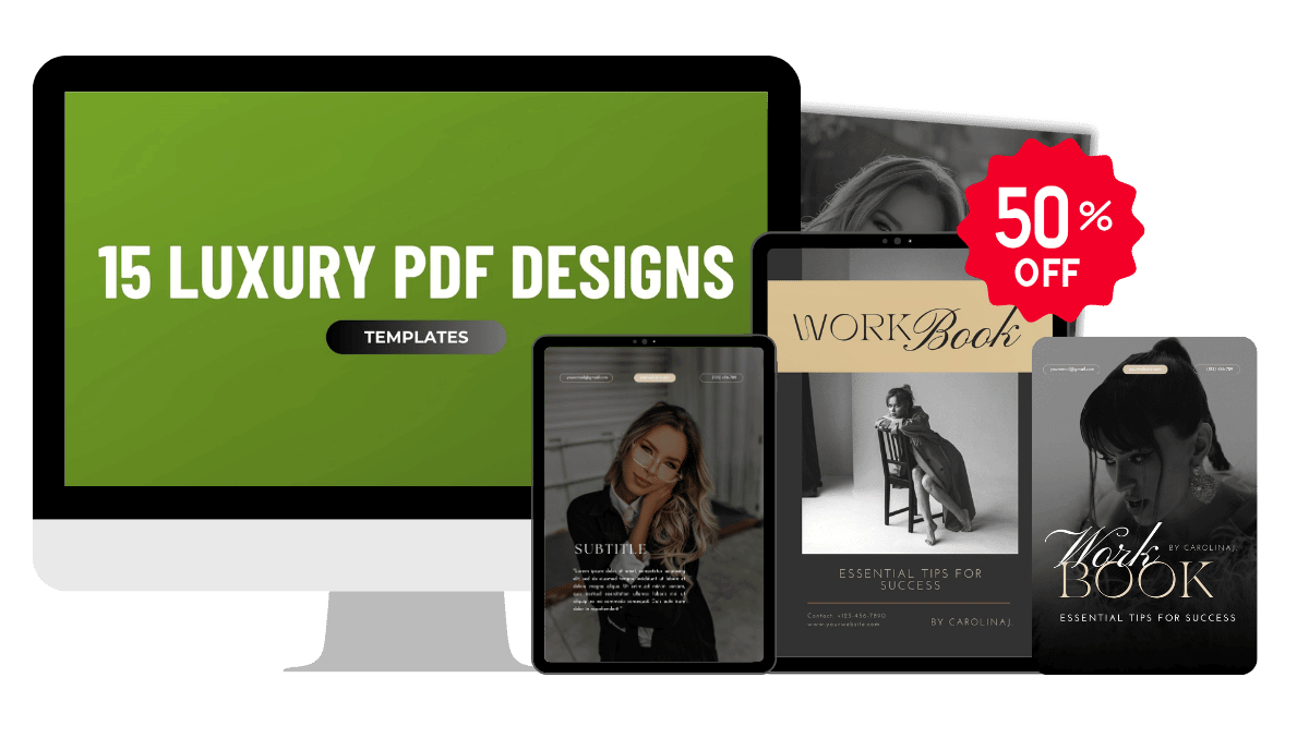 10 Ready DFY Luxury PDF Templates!