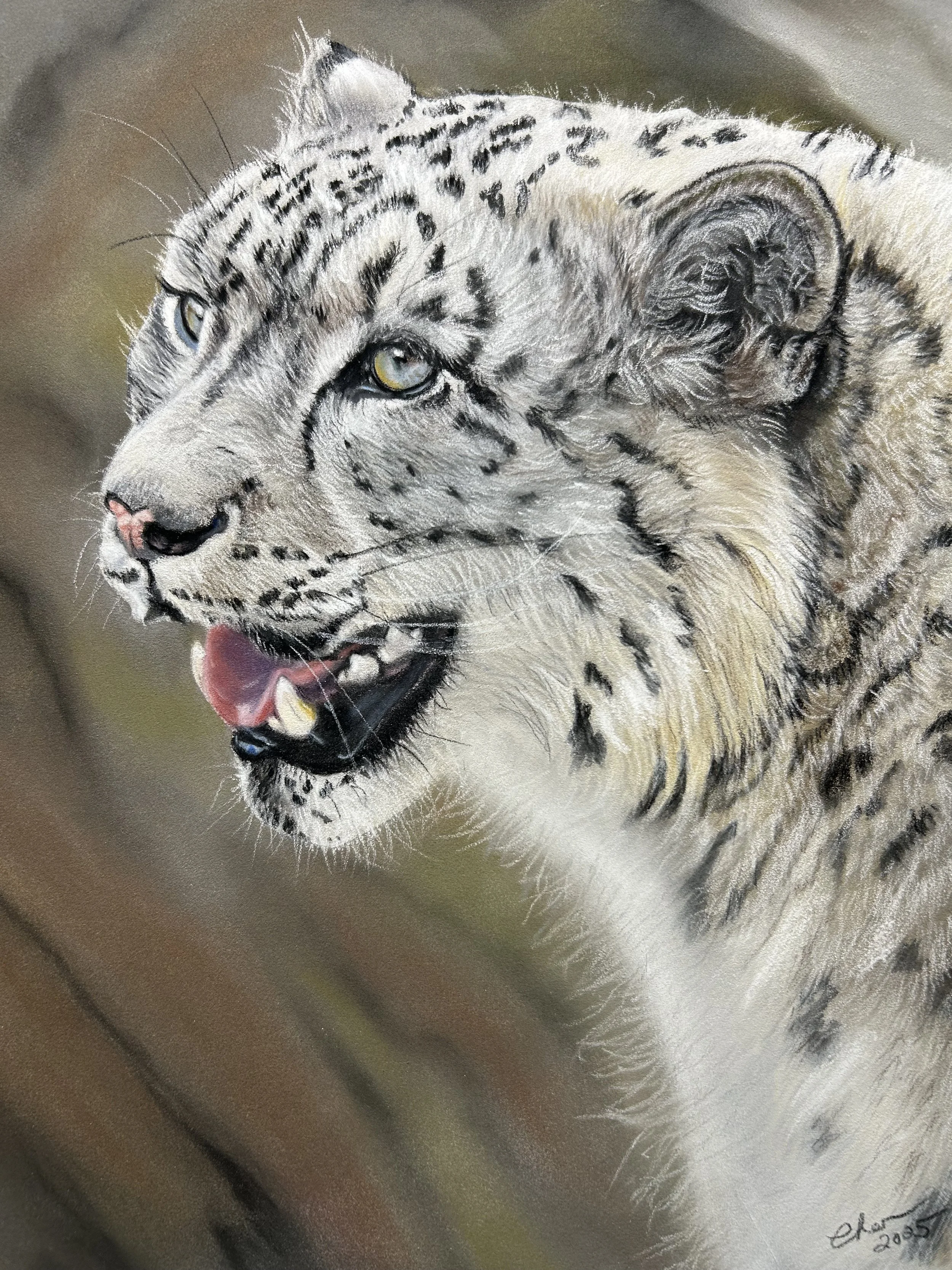 Snow Leopard Print