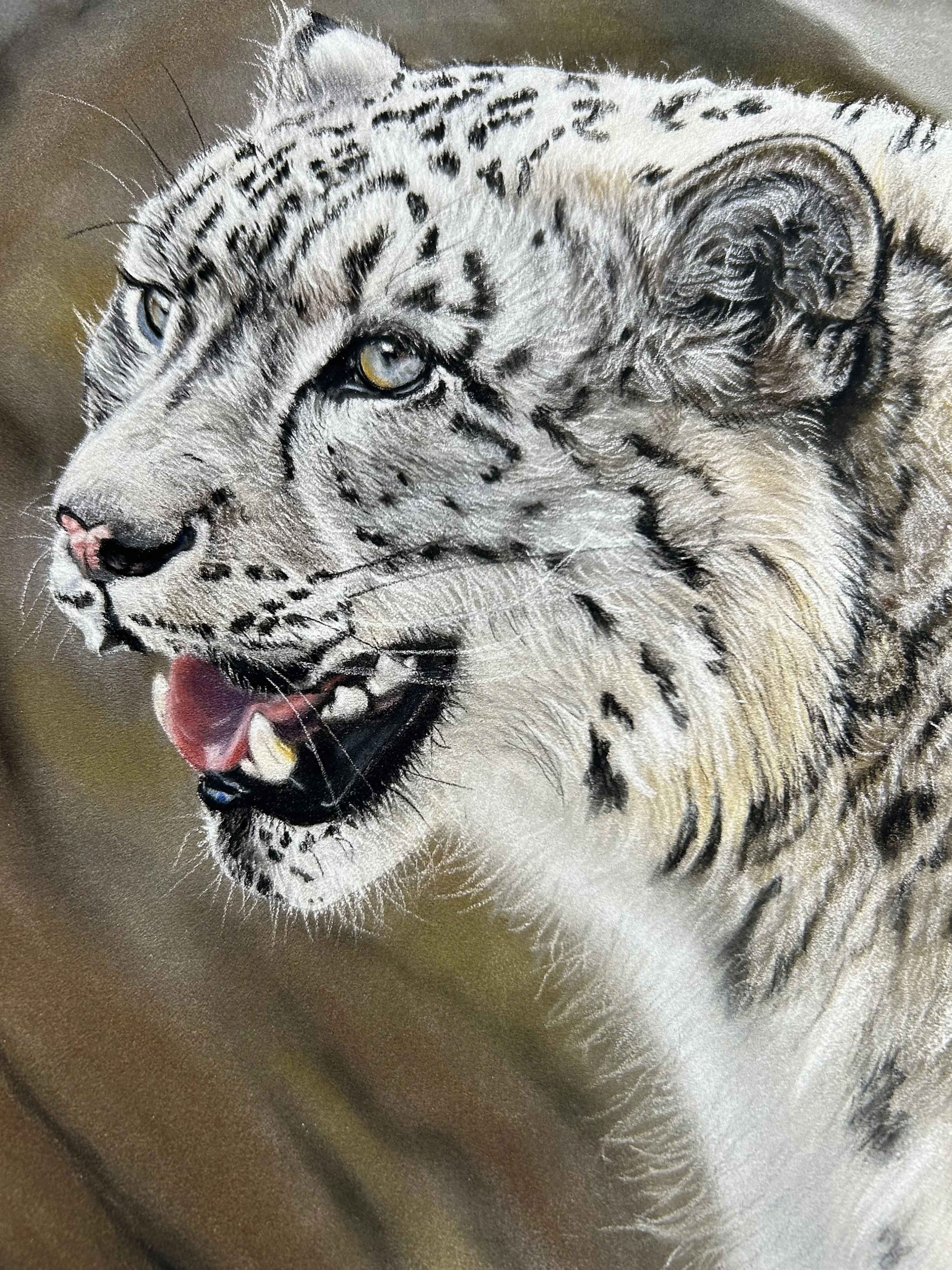 Snow Leopard Print