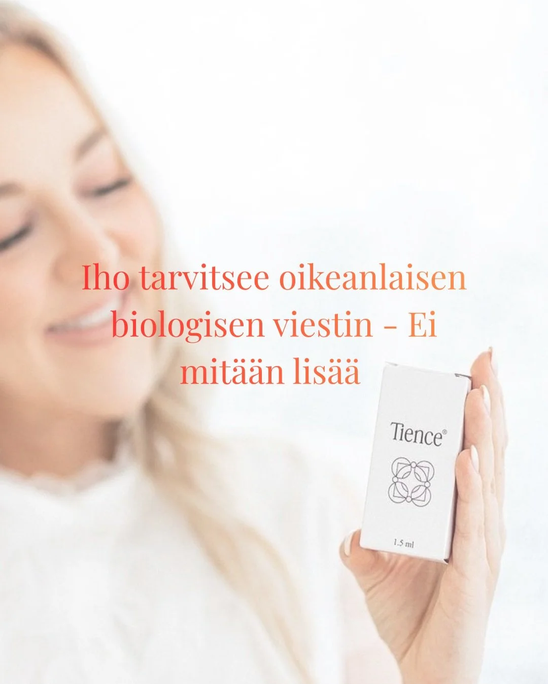 ✨ Kun iho ei tarvitse lis&auml;&auml; &ndash; vaan oikeanlaisen biologisen viestin ✨

Iho uusiutuu parhaiten, kun sille annetaan oikea signaali, ei pakoteta reagoimaan.
Viimeisen 20 vuoden aikana regeneratiivinen l&auml;&auml;ketiede on osoittanut: i