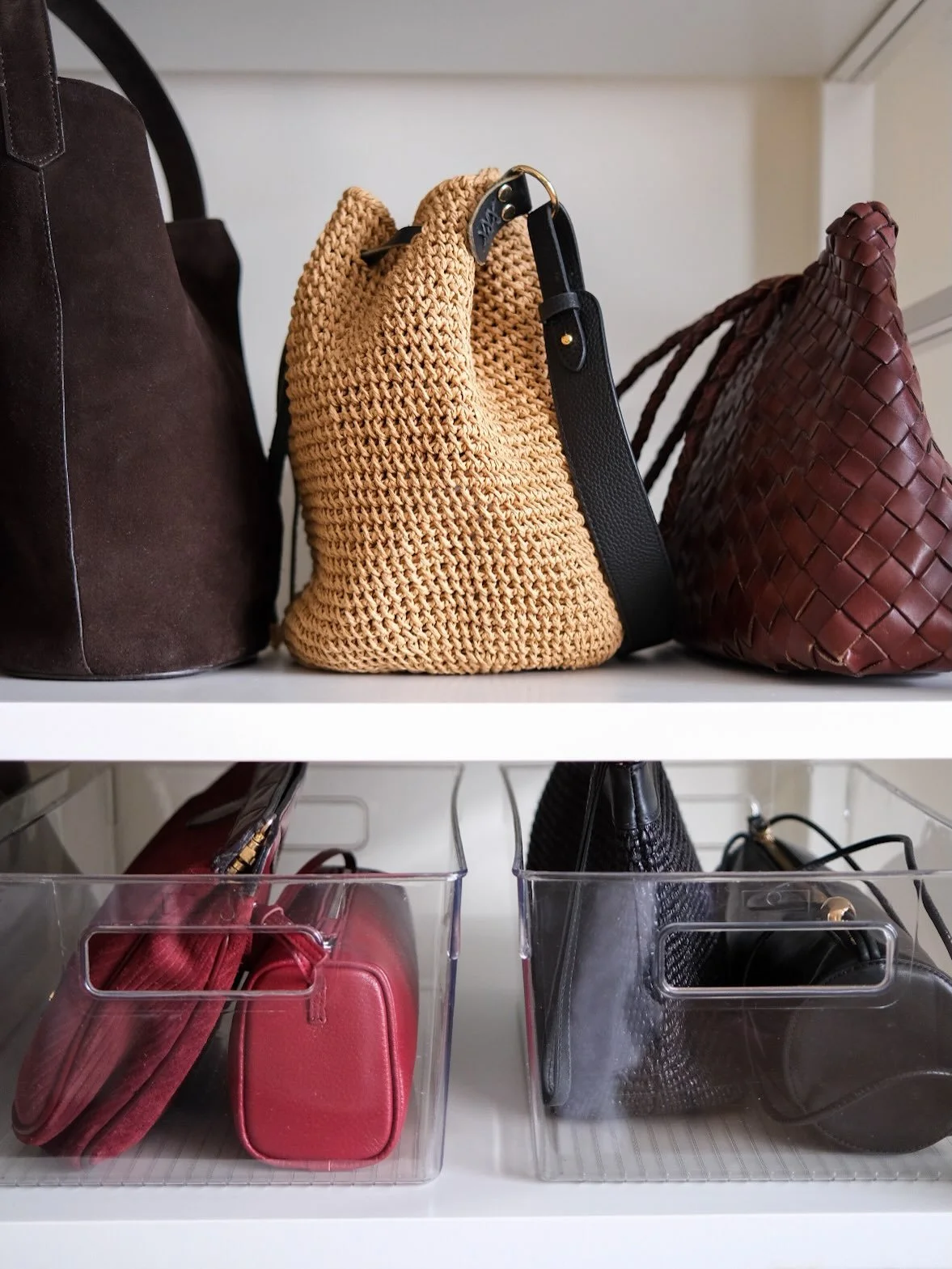 Bag organisation #tidyhome