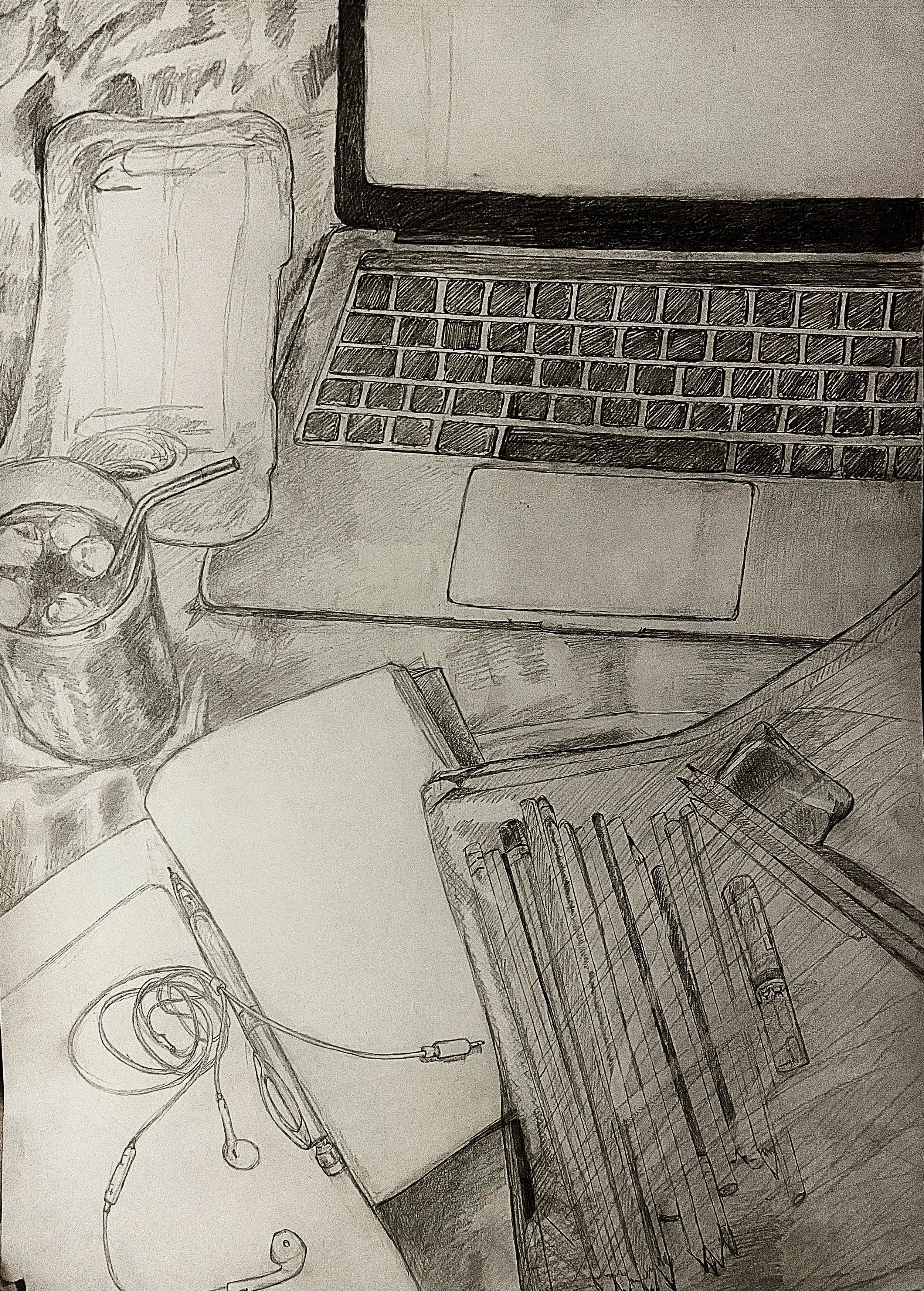 POV - Graphite pencil
