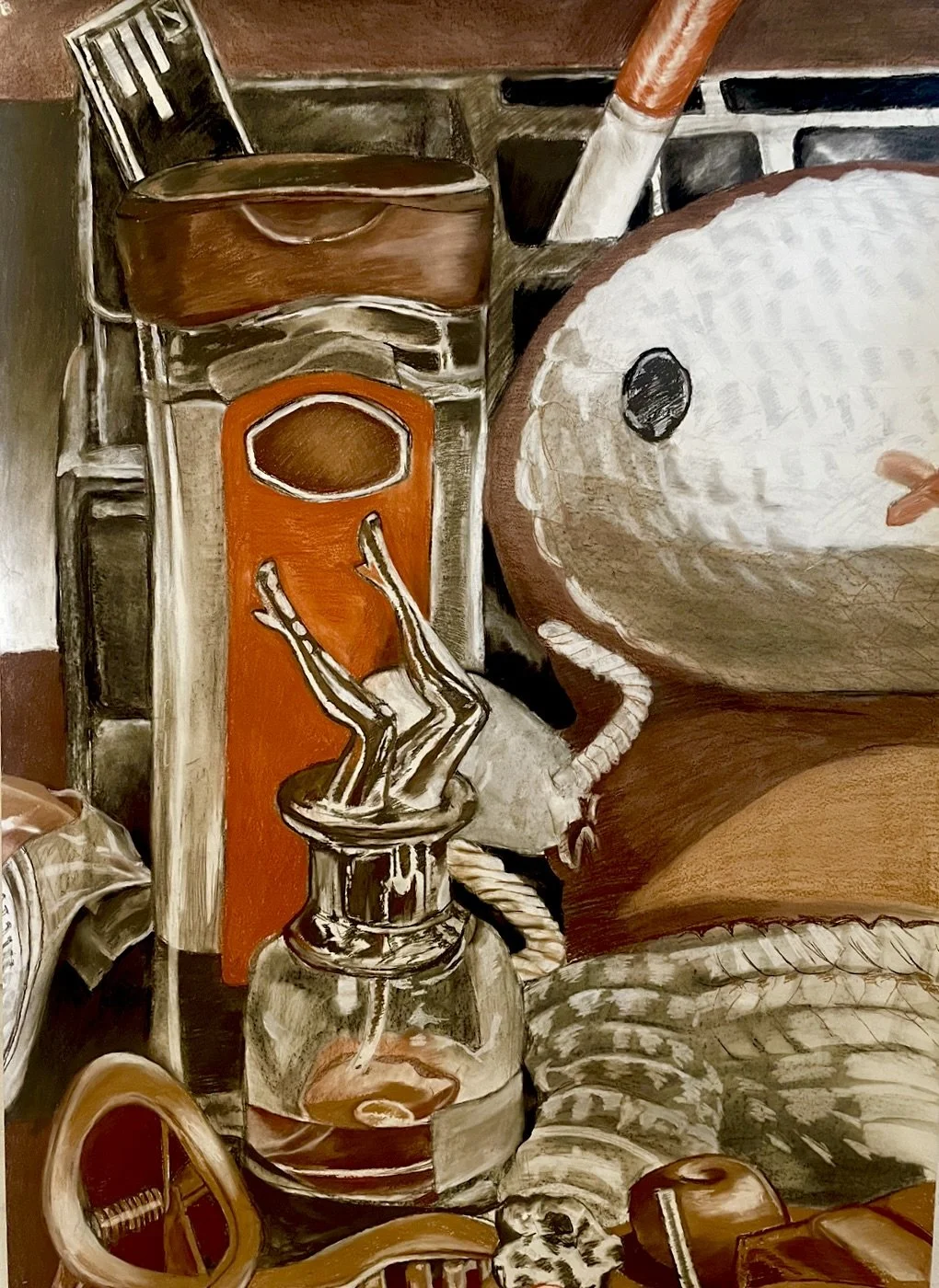 Up Close - Conti Crayon