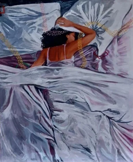 "dreaming" - Acrylic paint 