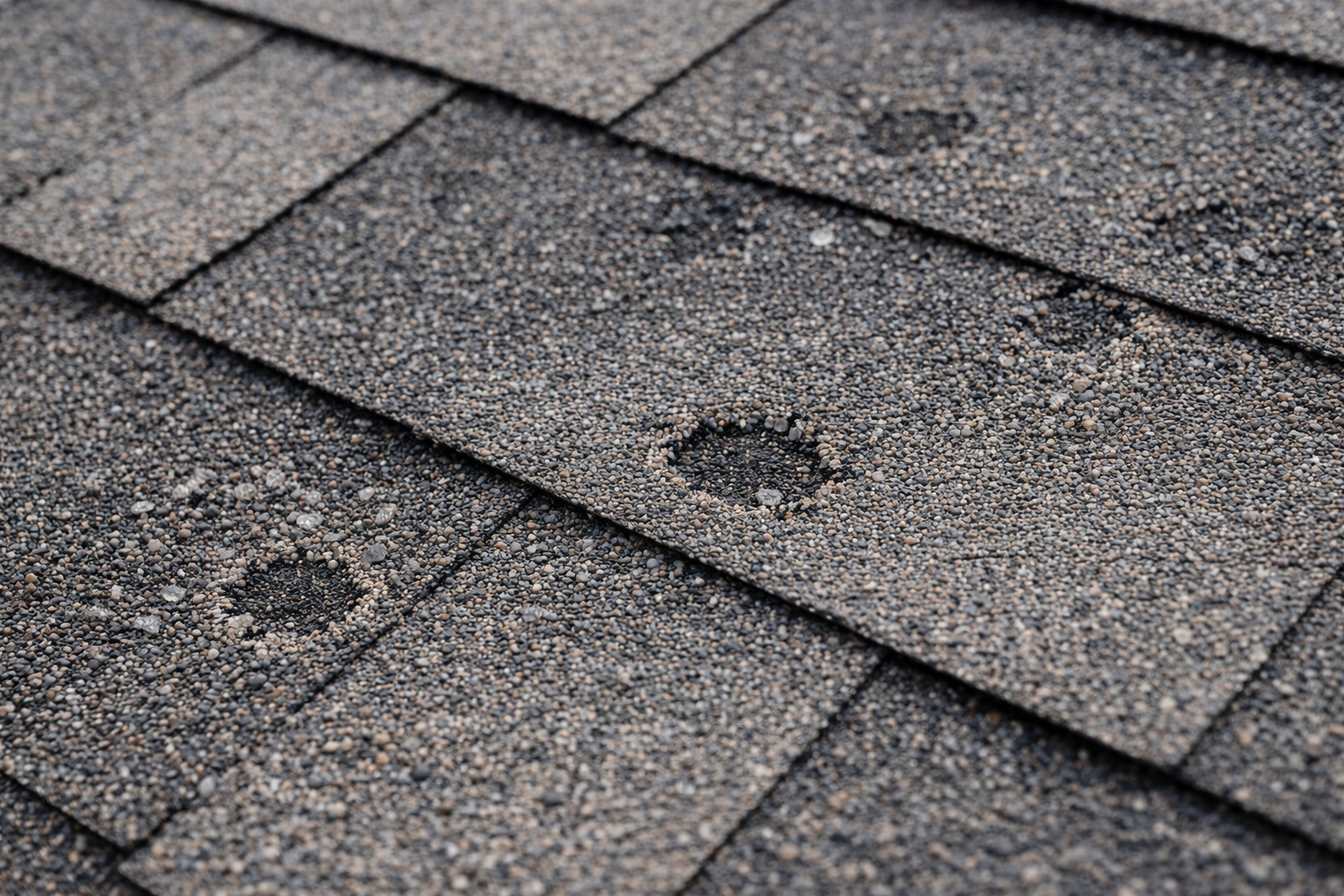 signs of hail damage in Leander, tx