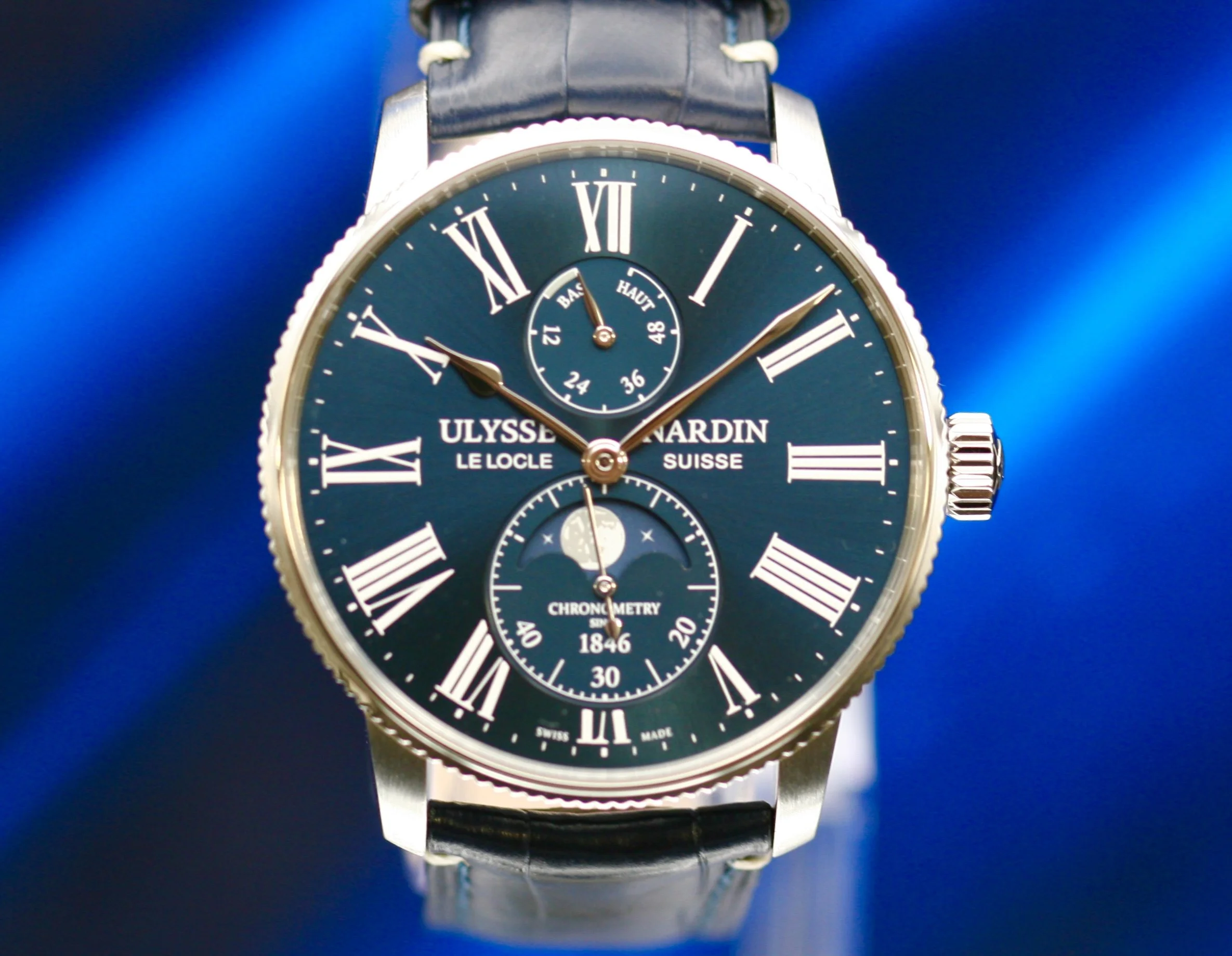 Ulysse Nardin Marine Torpilleur Moonphase