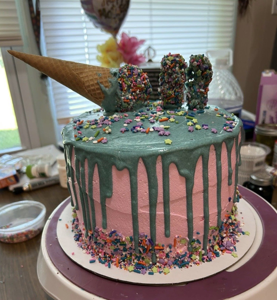 Ice Cream Birthday Cake
