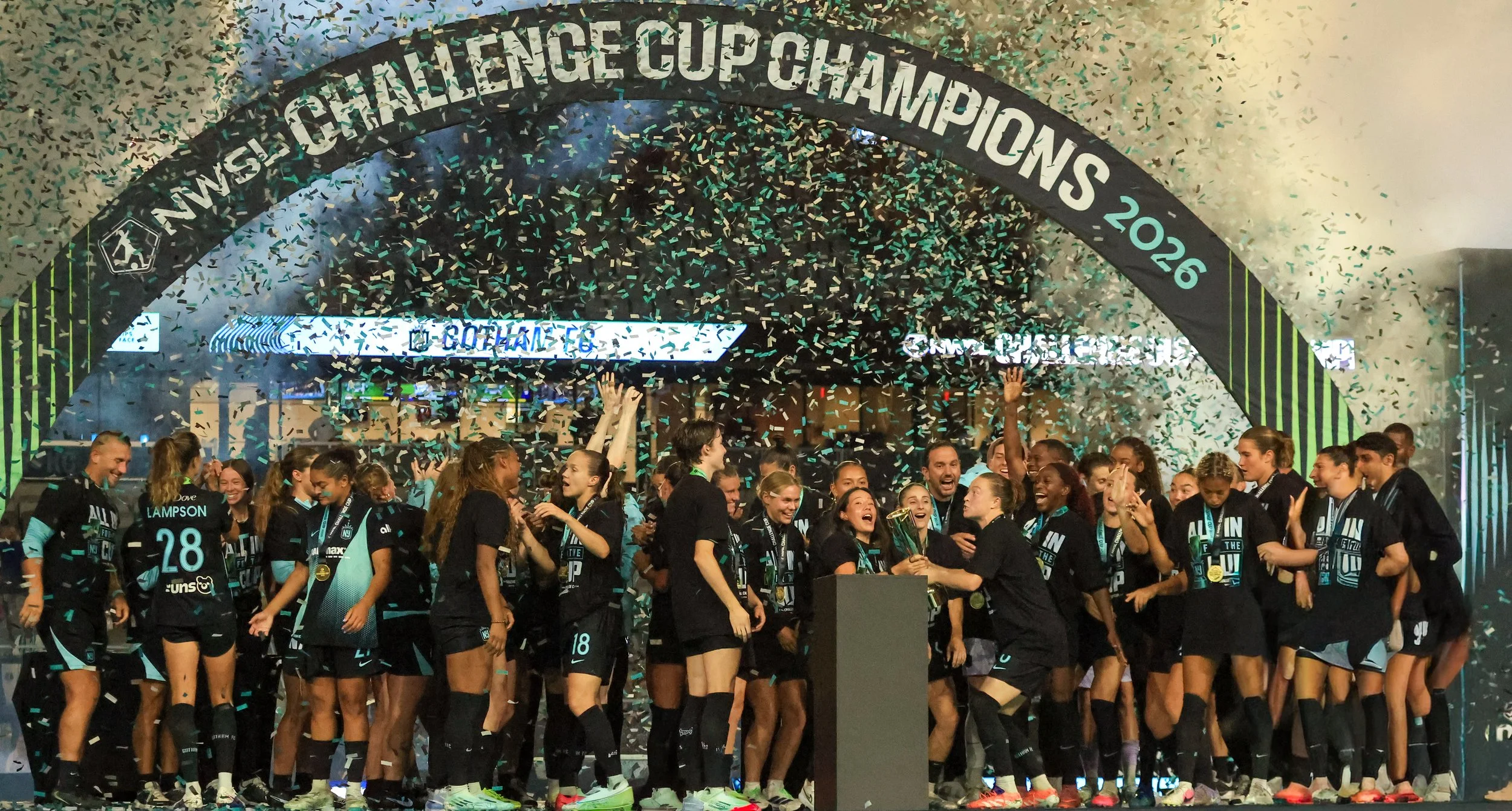 Gotham FC Claims Challenge Cup Glory: A 2-0 Victory Over Kansas City Current