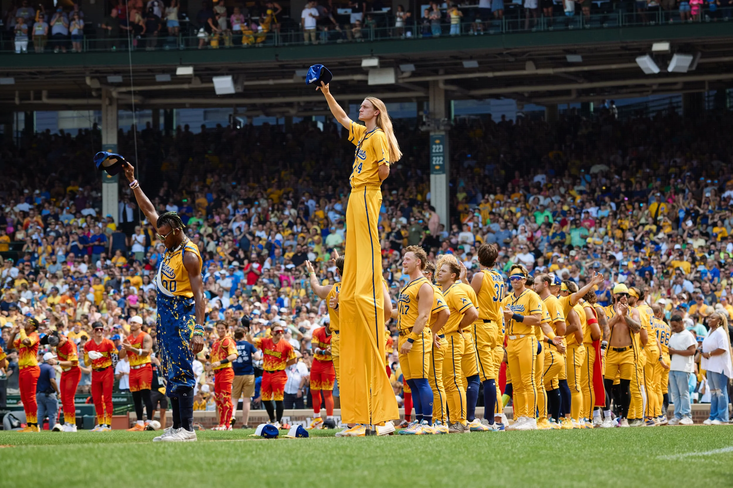 Savannah Bananas vs Firefighters at Wrigley Field: Chicago Gets the Show, Firefighters Get the Series