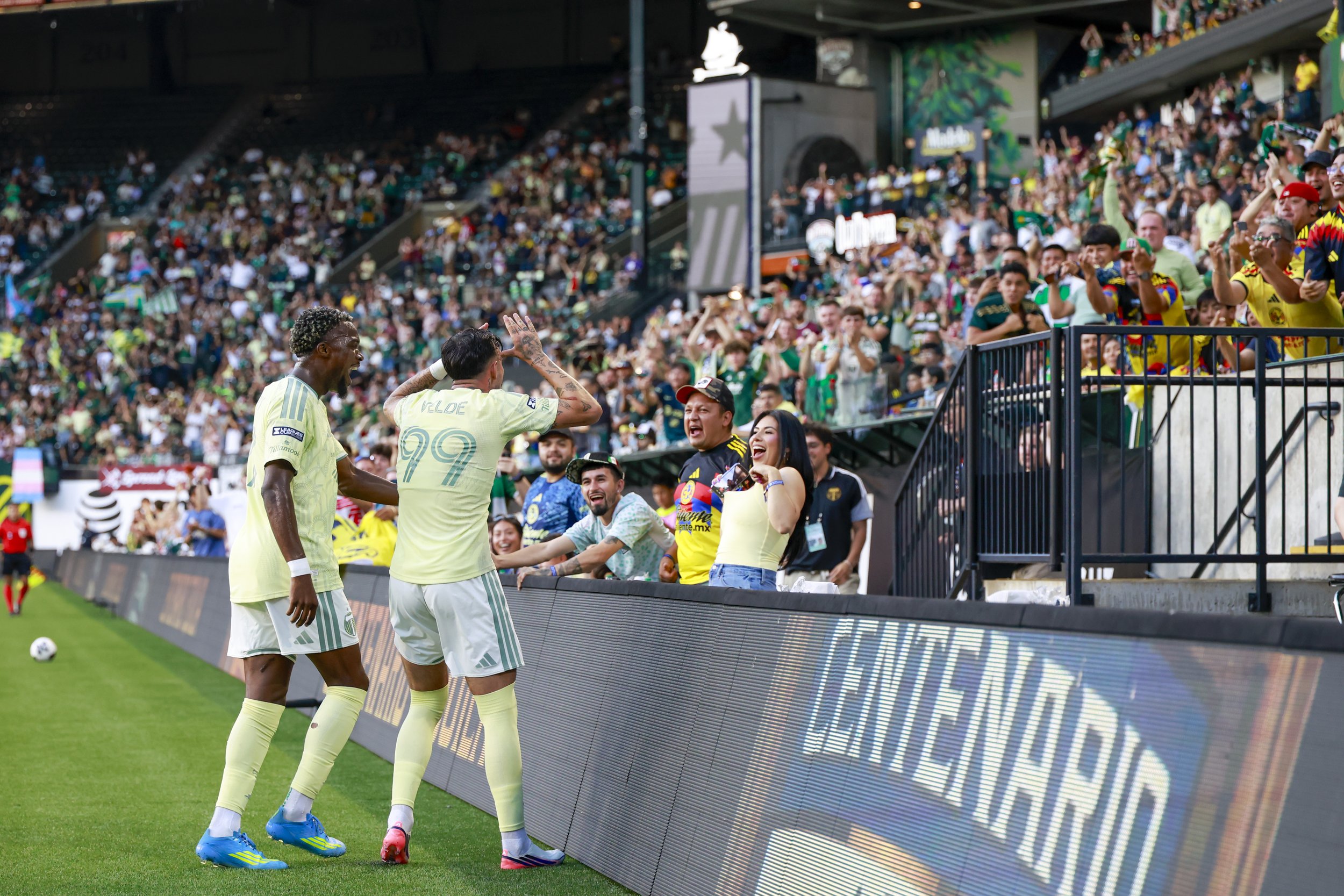 Velde's Six-Game Streak Not Enough as Club América Ends Timbers' Unbeaten Run