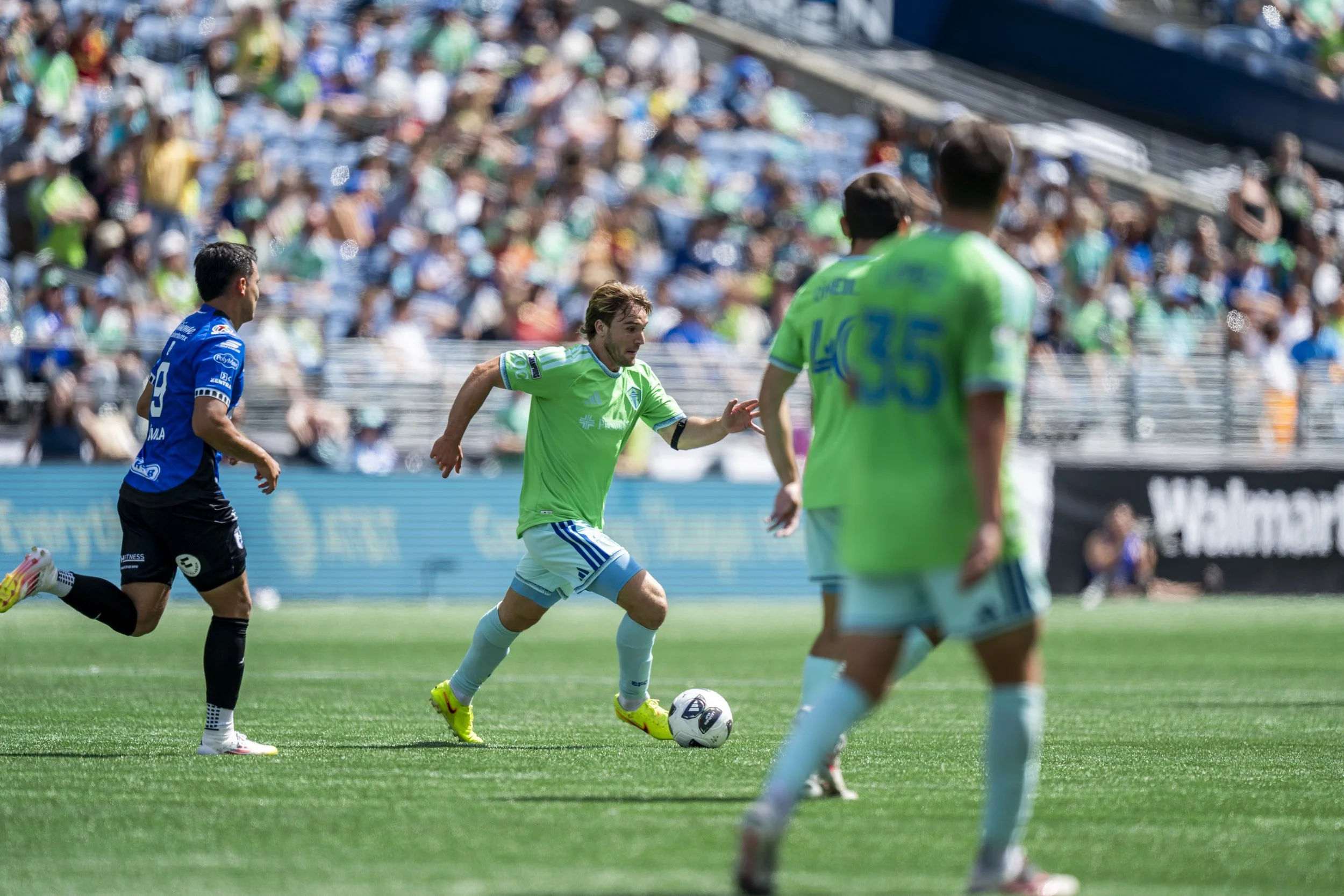 Rusnák's Late Strike Caps Sounders' Return to Winning Ways Against Querétaro