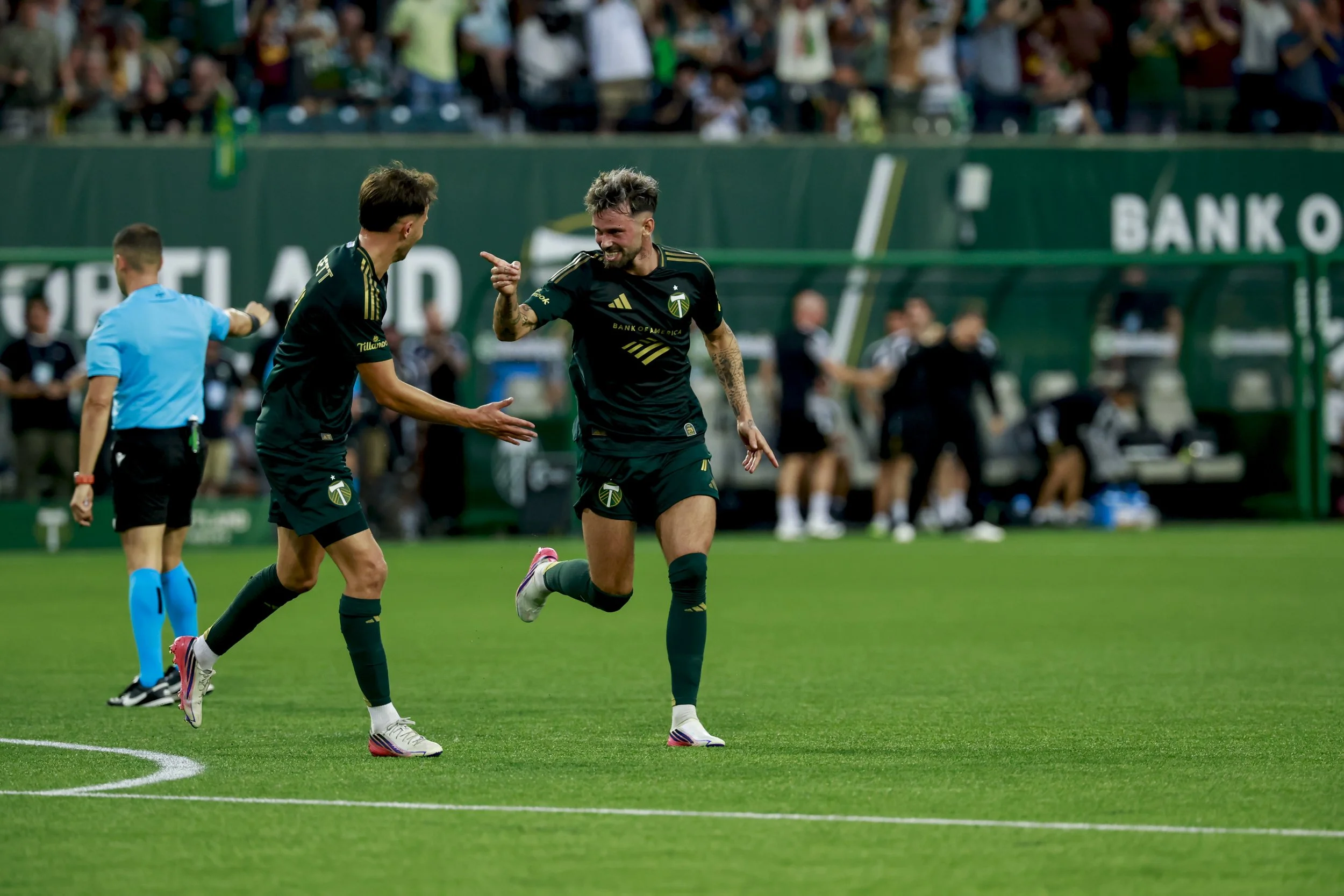 Velde's Three-Point Night Powers Timbers Past San Diego FC 3-1