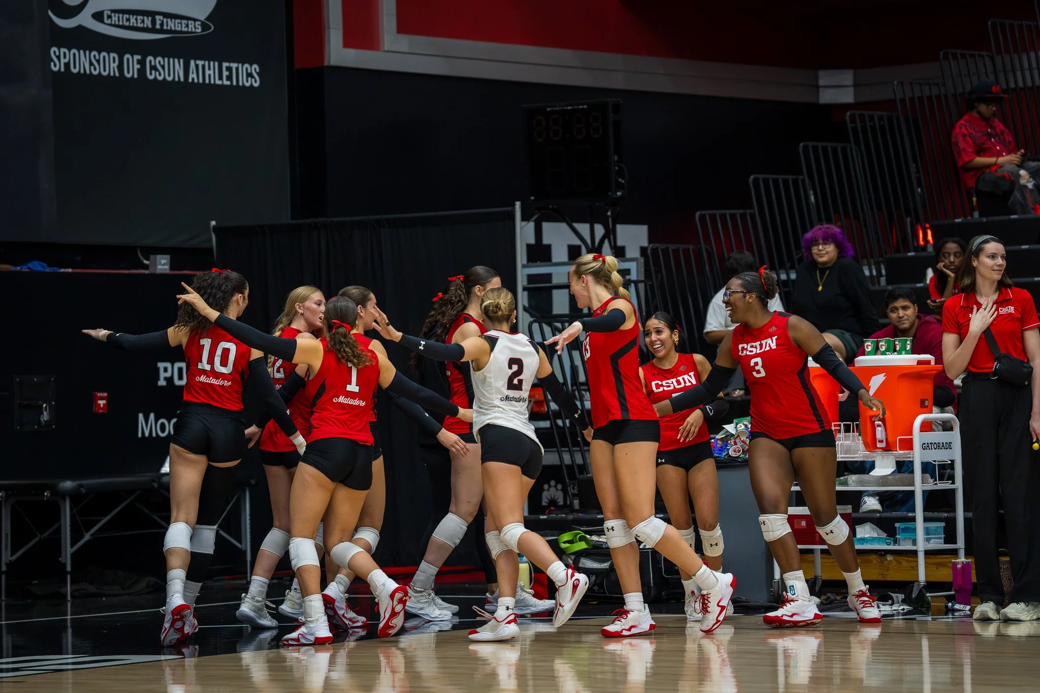 CSUN Matadors Rally to Triumph Over UNLV in Five-Set Thriller