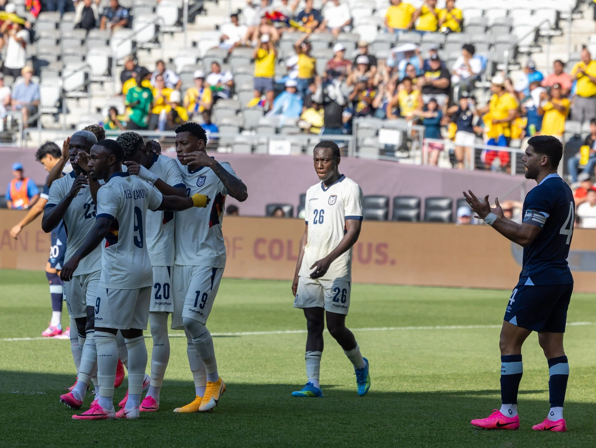 Ecuador Rolls Past Guatemala 3-0 in Columbus in Final World Cup Tune-Up