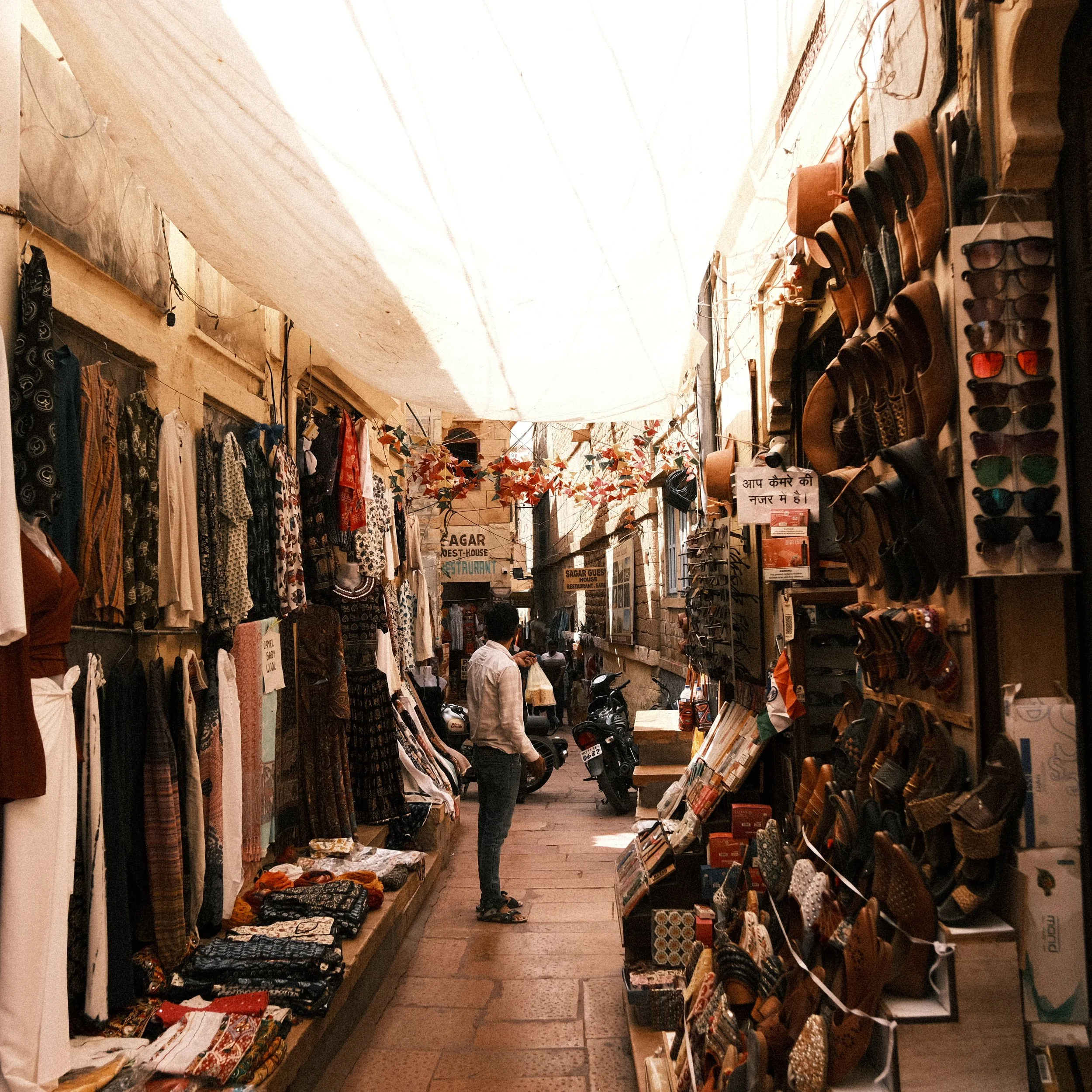 Mercado dentro del Fuerte de Jaisalmer