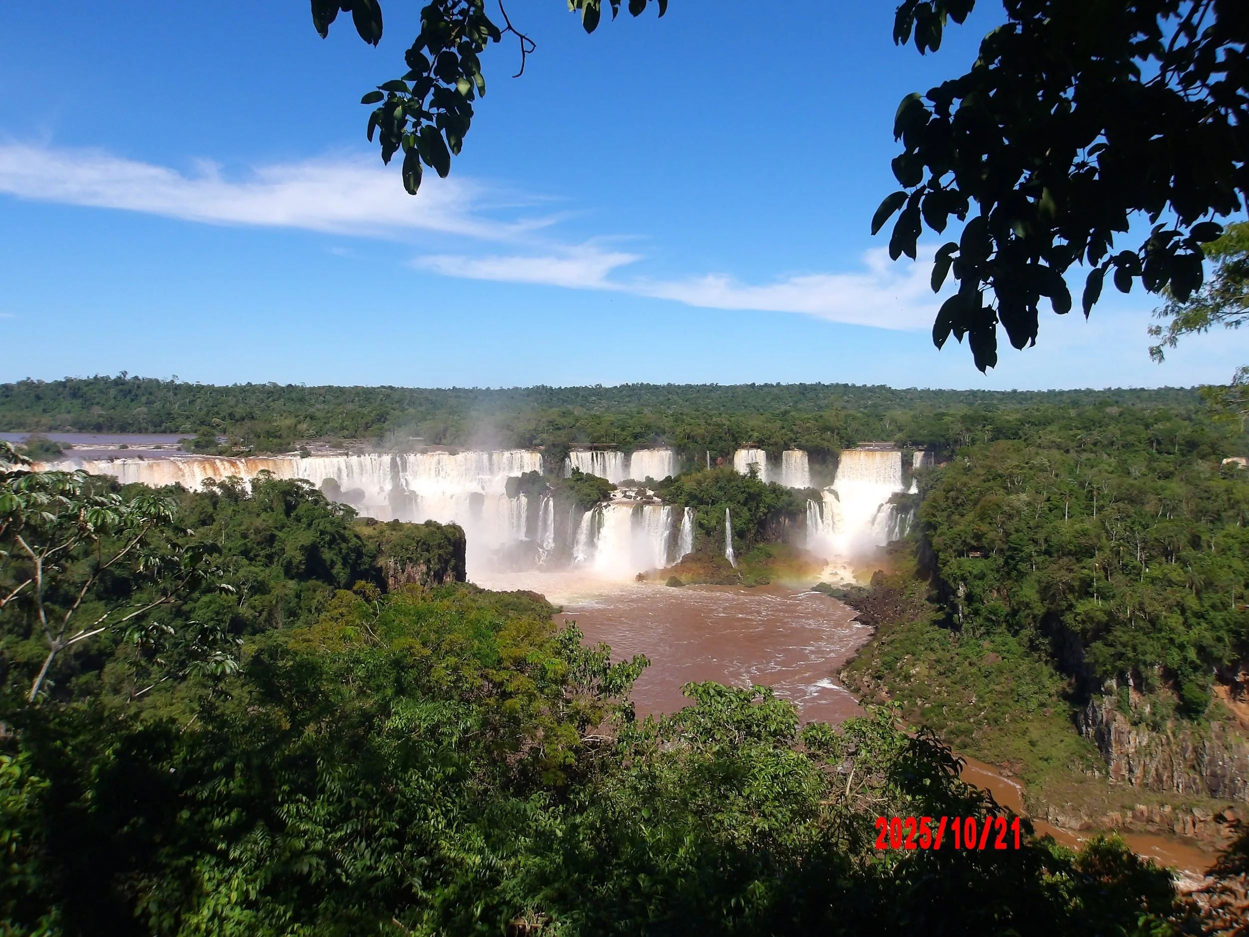 Vista de las Cataratas de Iguazú.