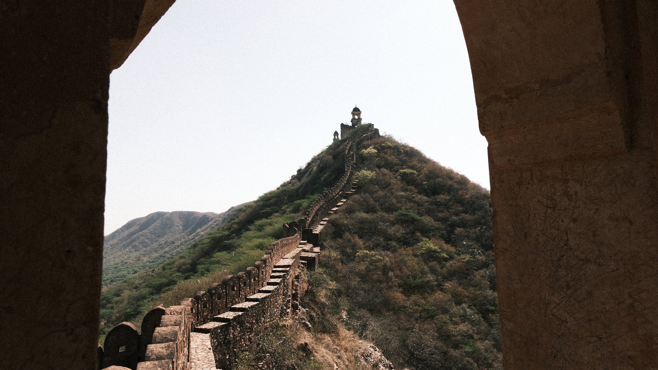 Gran Muralla de Amer en Jaipur.