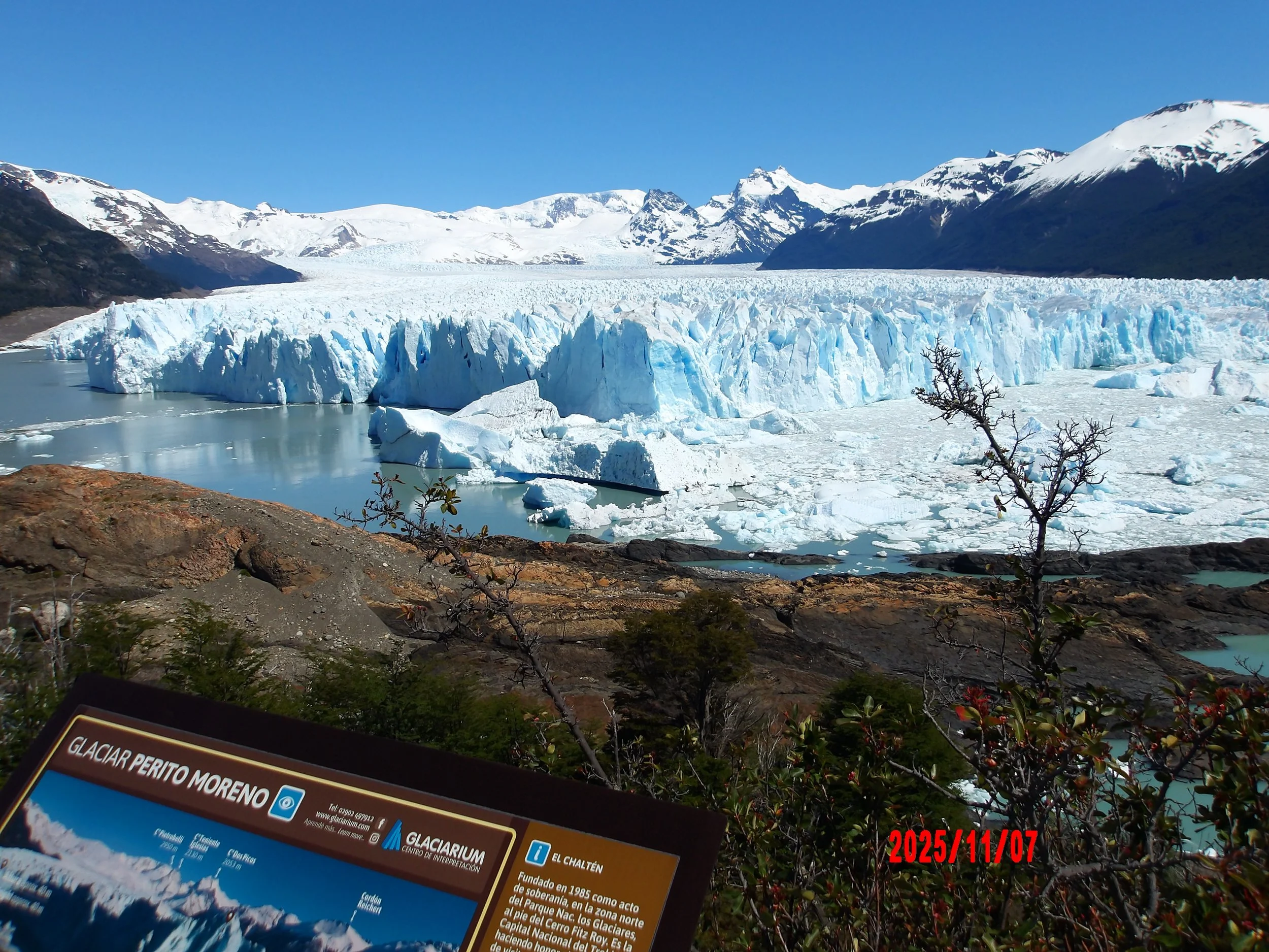 Glaciar Perito Moreno desde un mirador