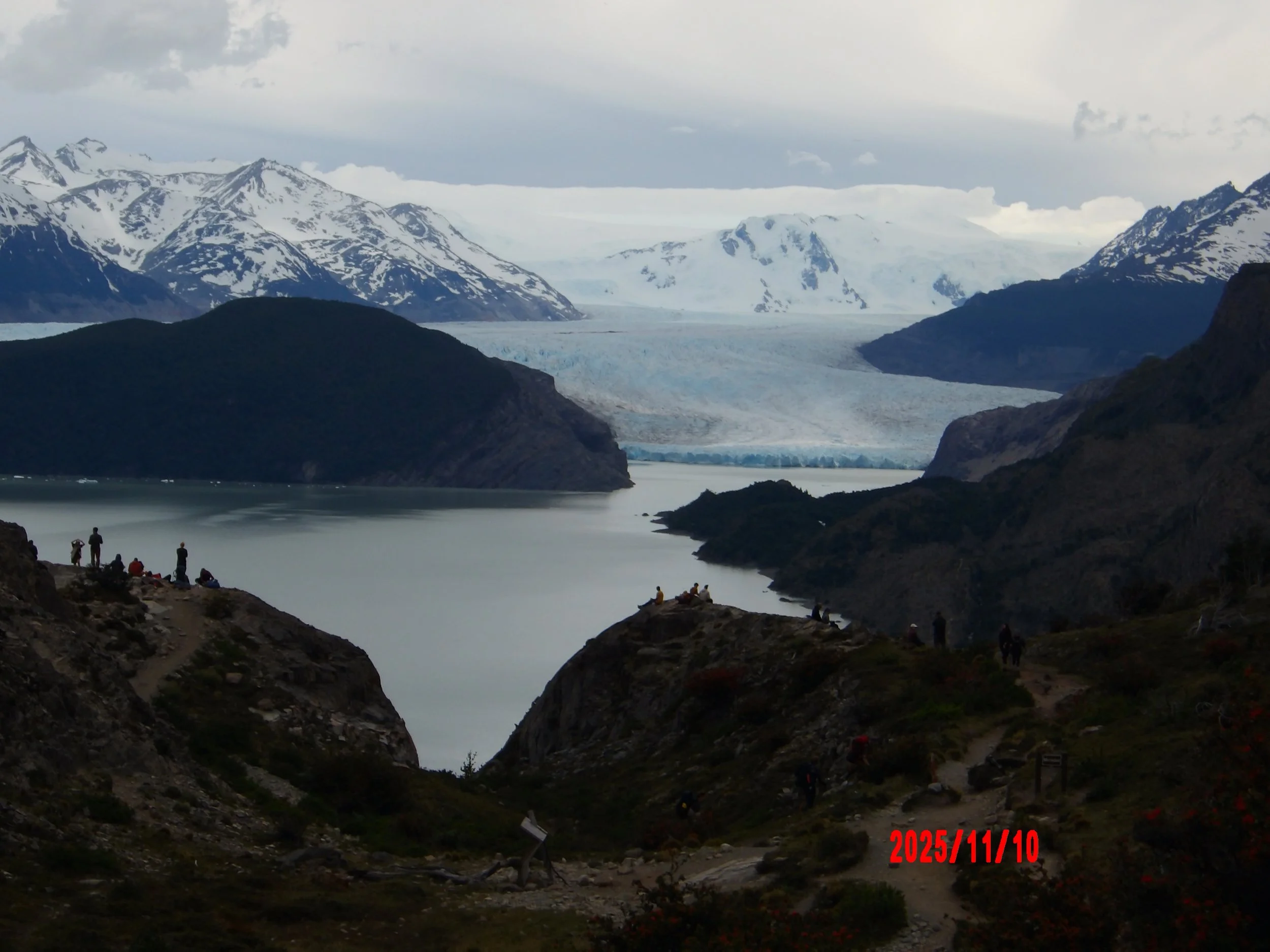 Lago y Glaciar Grey en el W trek