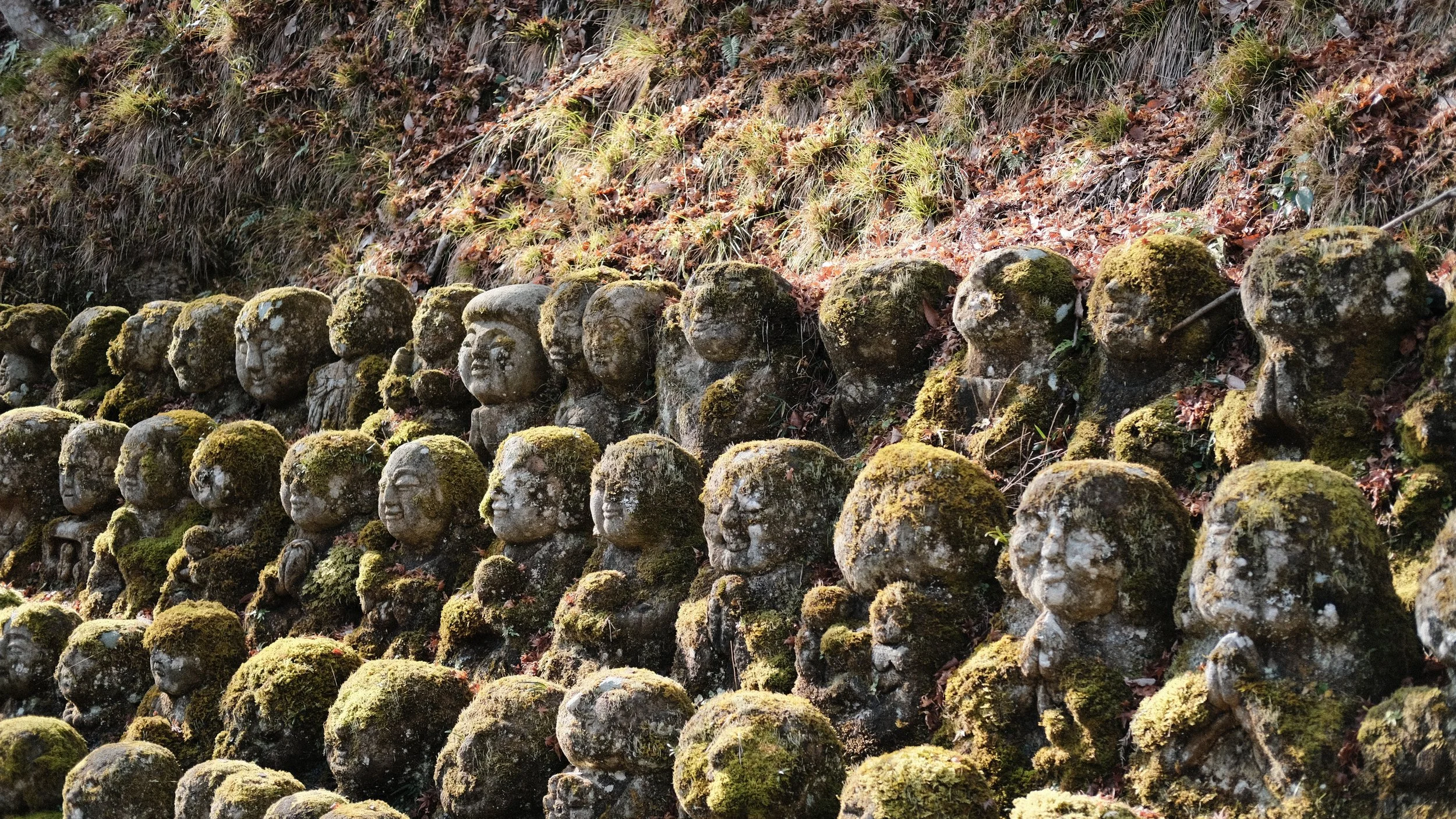 Estatuas del Templo Otagi Nenbutsu-ji