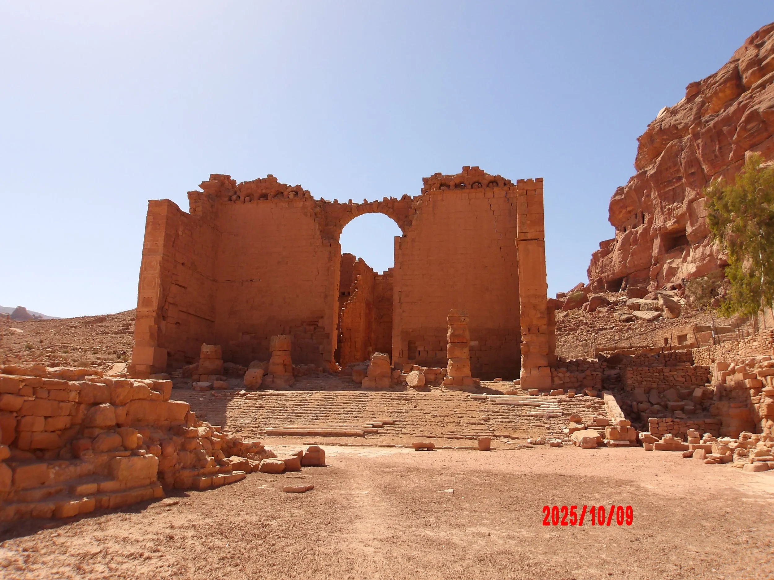Templo Qasr al-Bint en Petra