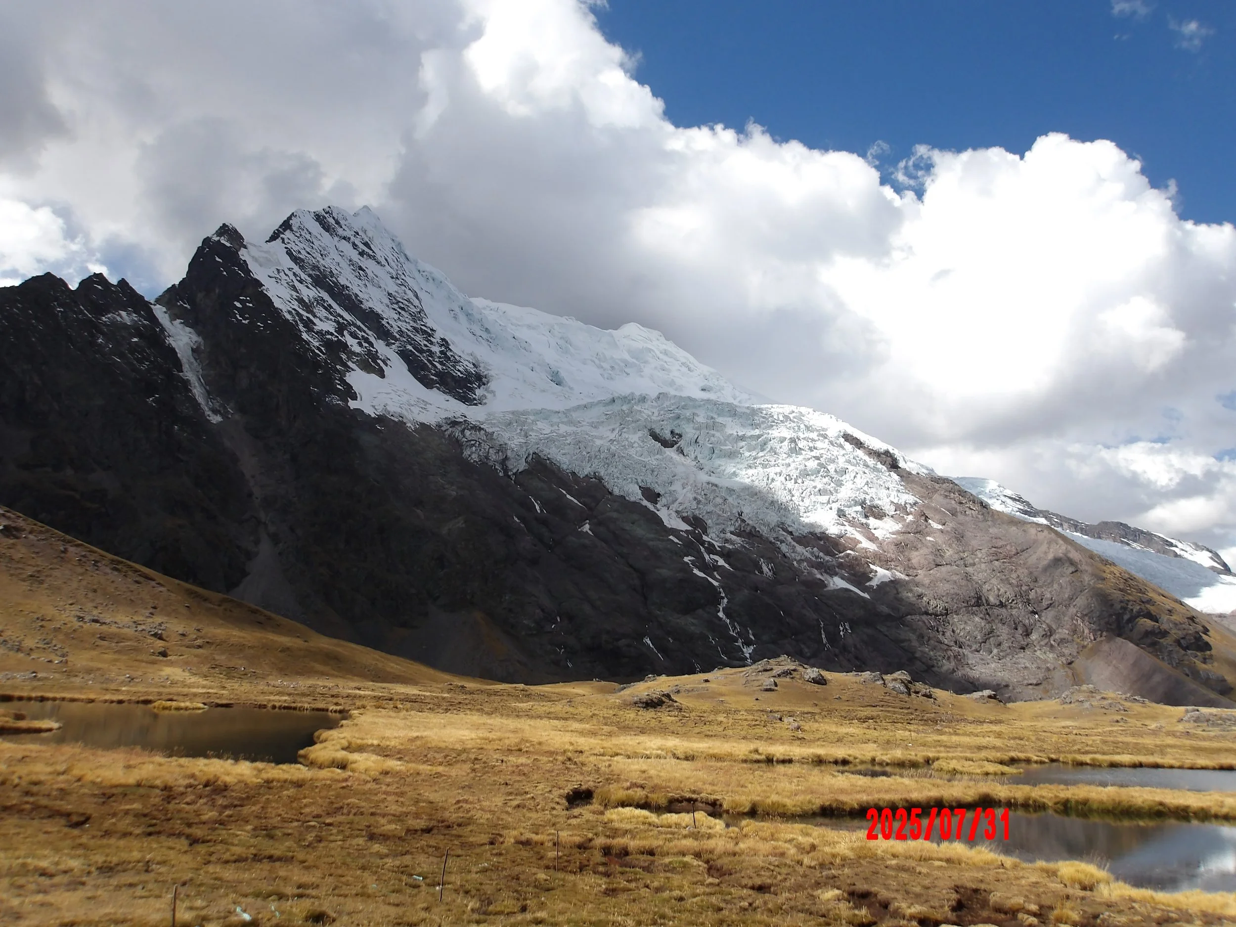 Montaña Ausangate en Perú